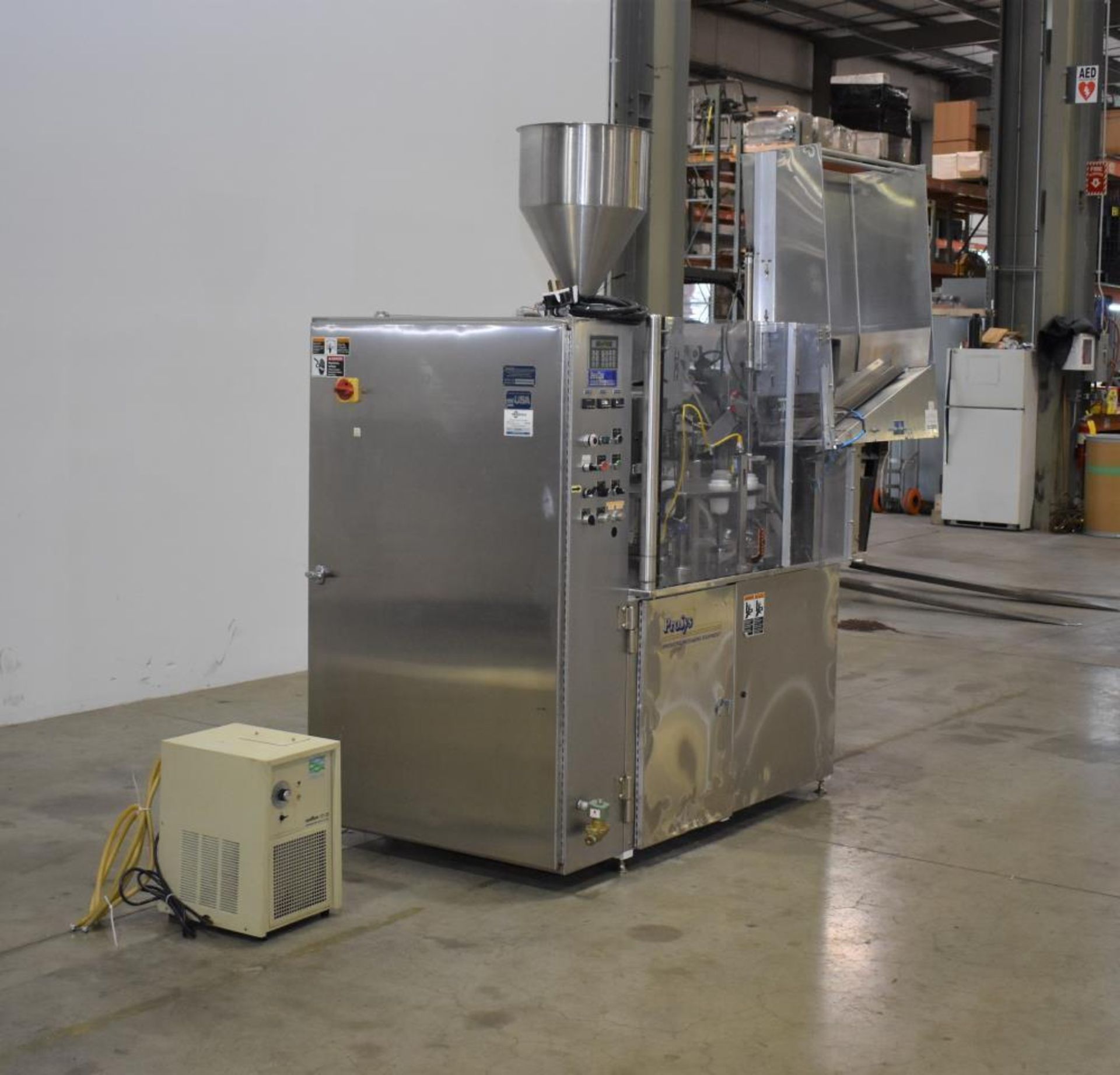 Used- Prosys RT70H Hot Air Plastic Tube FIllinoisler, Model LVF-RT-70H. Capable of speeds up to 70 t - Image 2 of 26