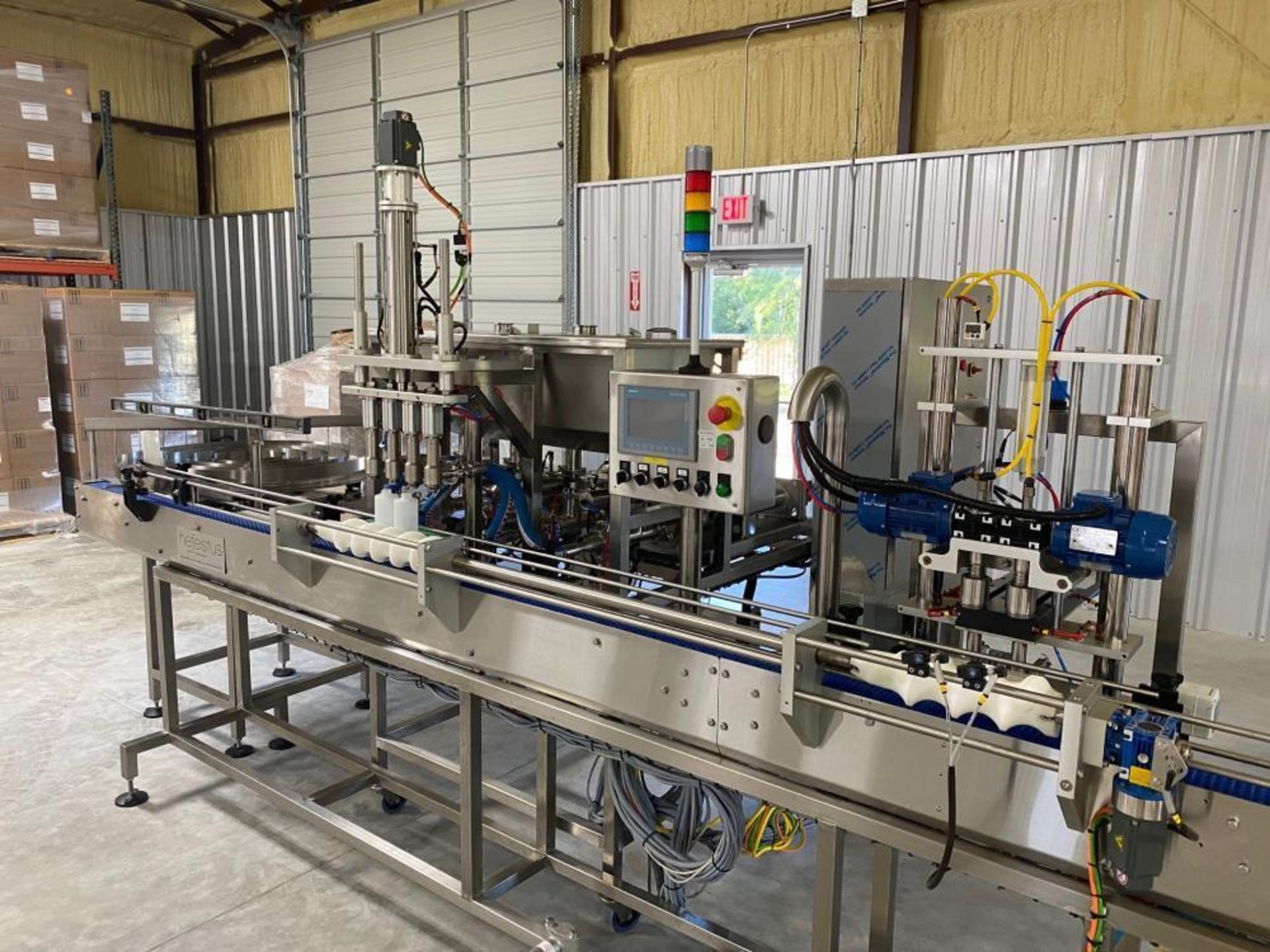 Used- Hefestus Bottling Line. 20-30 bottles per minute. Includes the following: New England Bulk Bot - Image 63 of 67