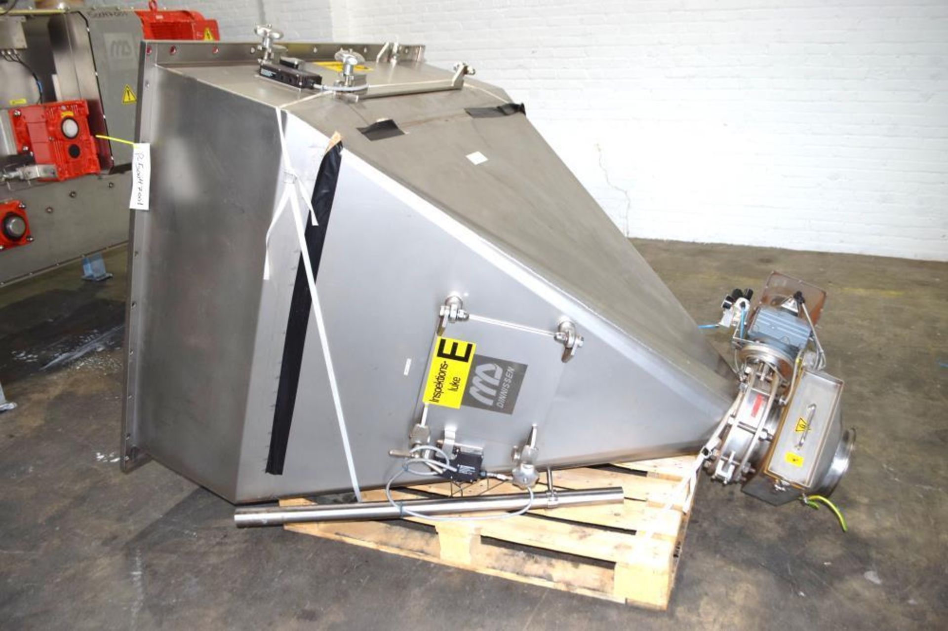 Used- Dinnissen Pegasus Twin Shaft Fluidized Paddle Mixer, 10 to 17 Cubic Feet Capacity, Type 305-50 - Image 31 of 68