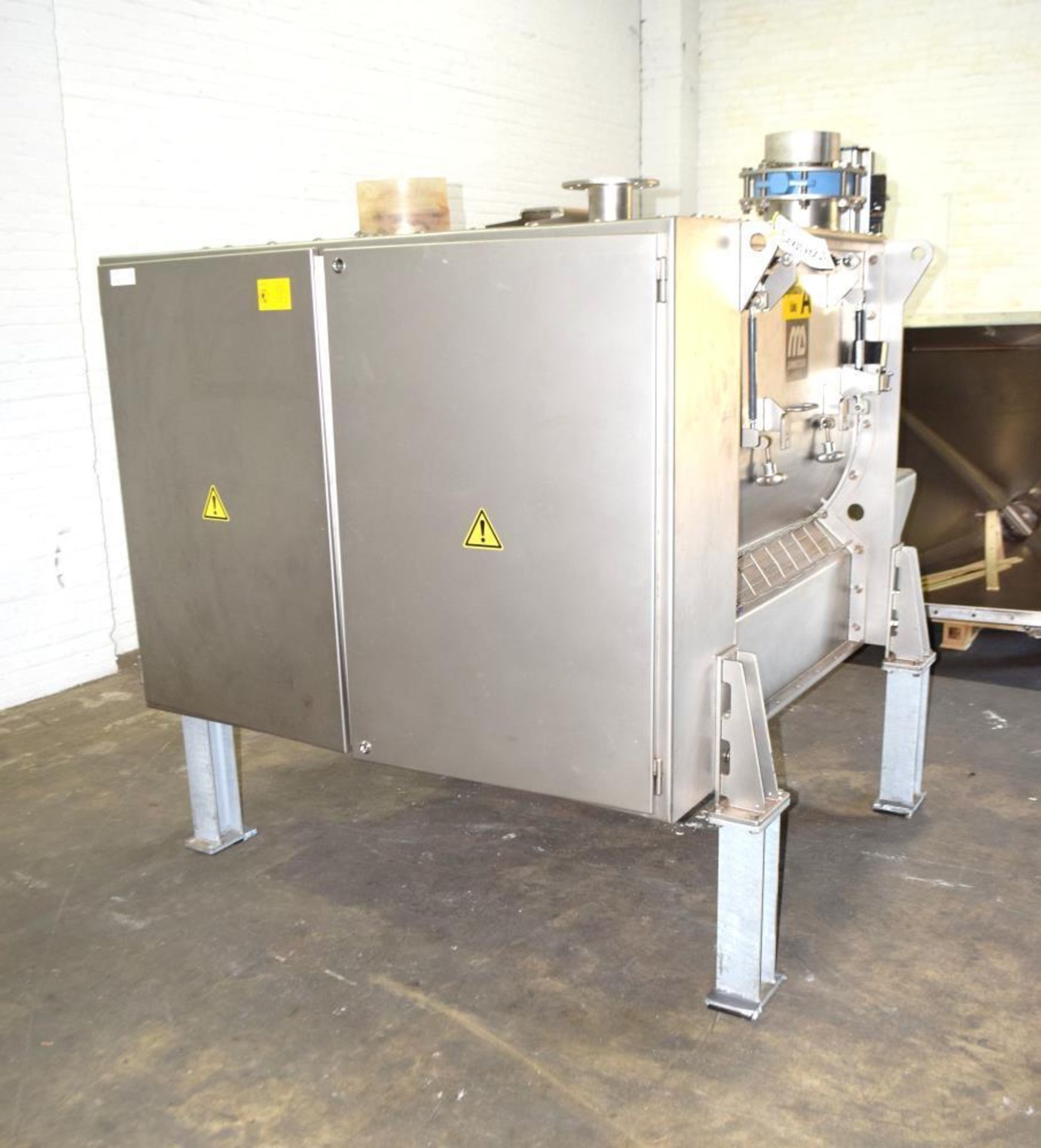 Used- Dinnissen Pegasus Twin Shaft Fluidized Paddle Mixer, 10 to 17 Cubic Feet Capacity, Type 305-50 - Image 2 of 68