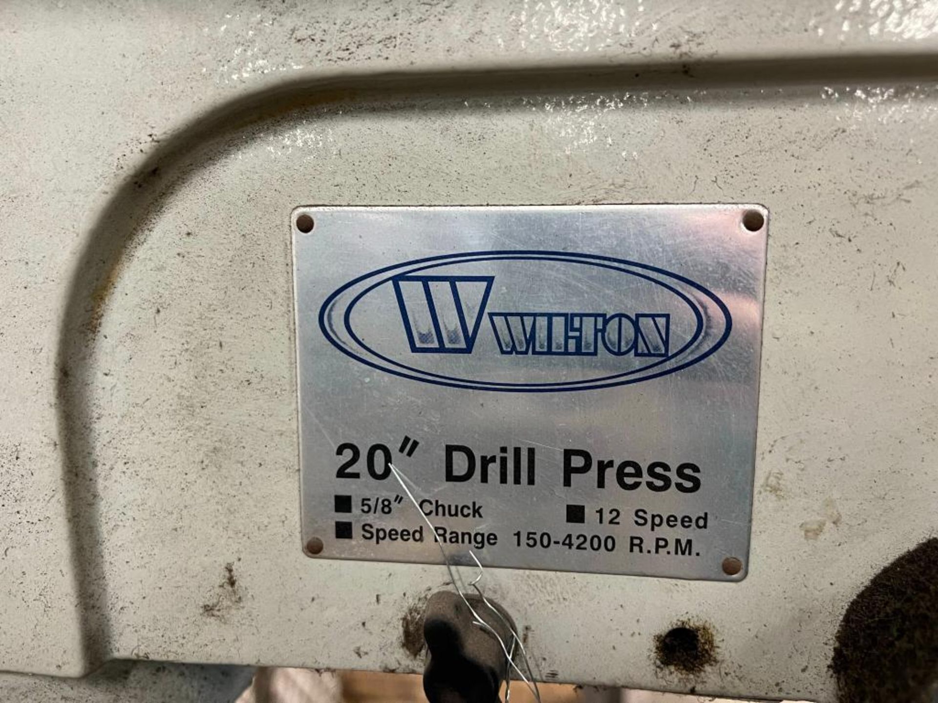 Wilton 20" Drill Press, S/N 4030589 - Image 8 of 11