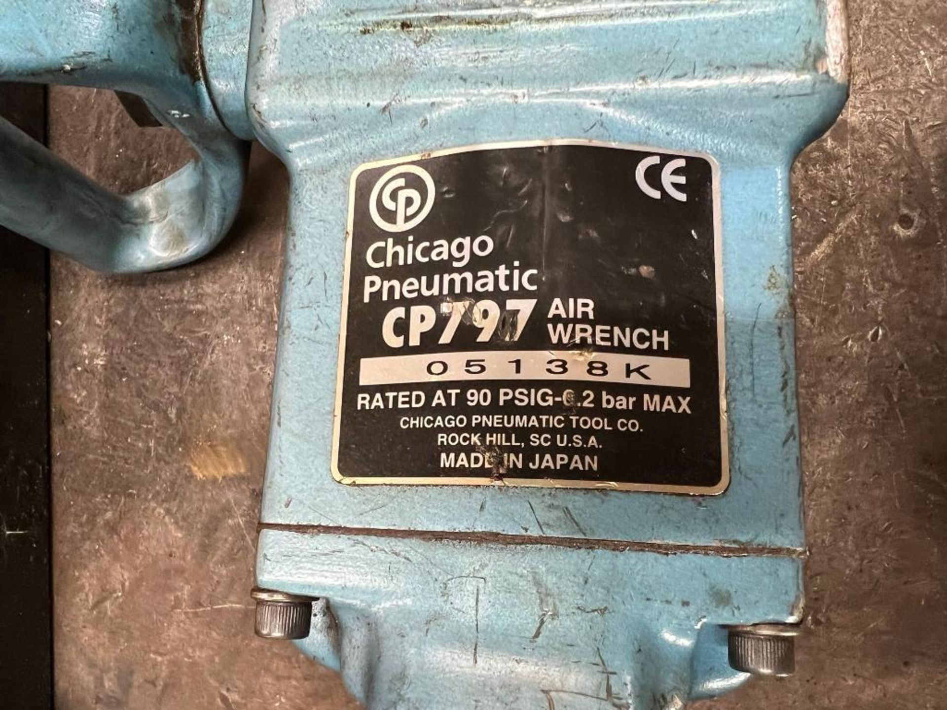 Lot of (4) consisting of: (2) Ingersoll-Rand Impact Wrenchs. (1) Chicago Pneumatic Air Wrench, model - Image 10 of 14