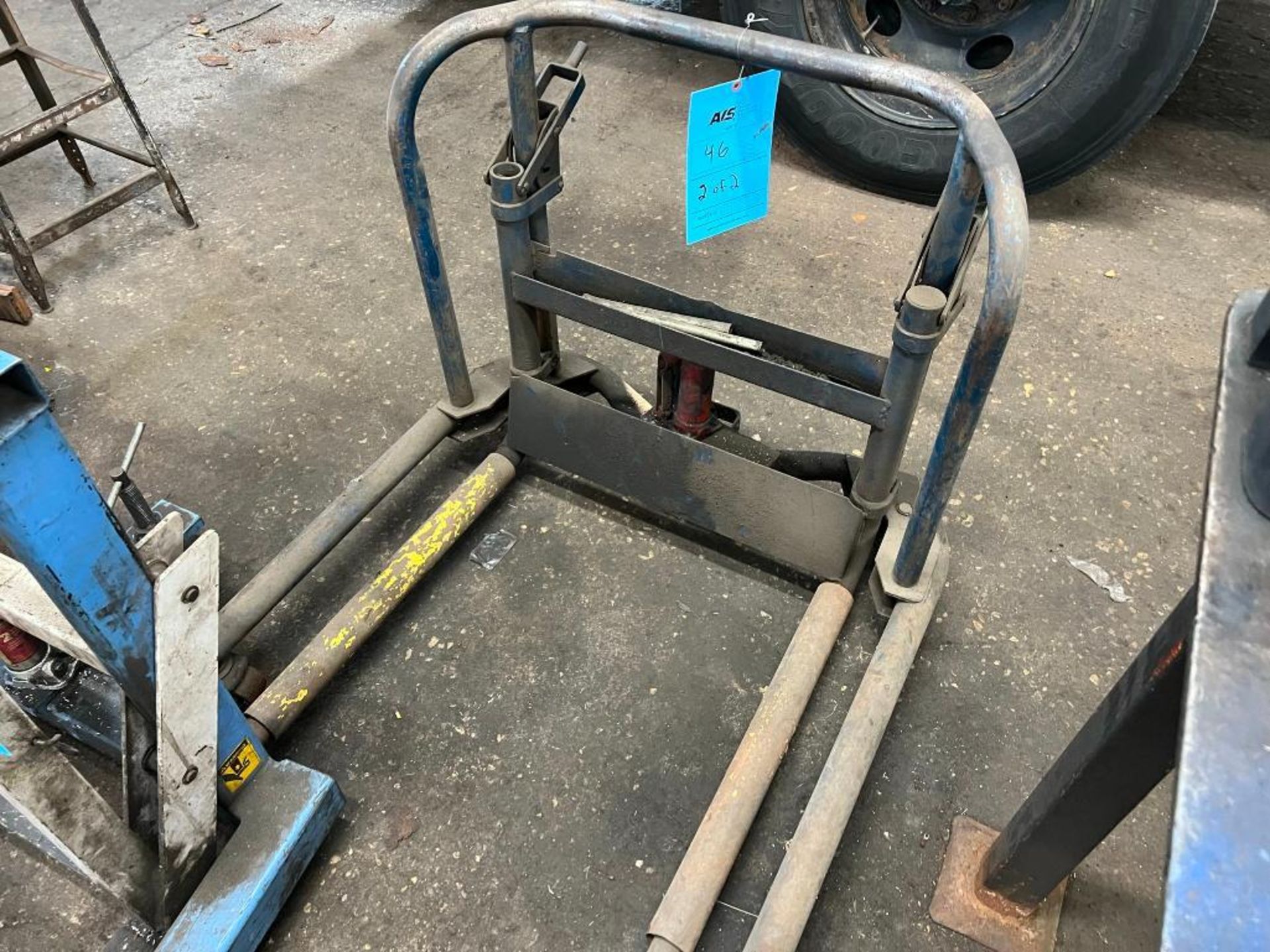 Lot of (2) Automotive Jacks w/casters