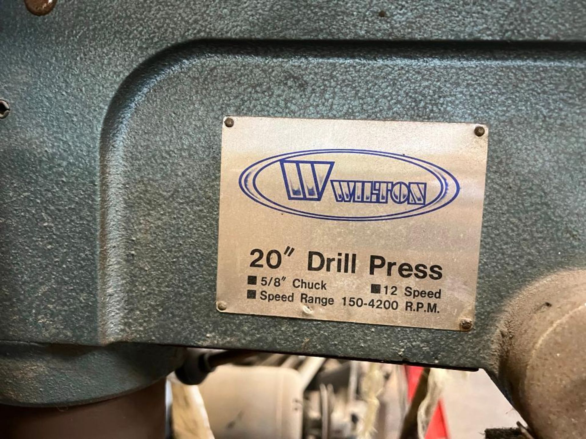 Wilton 20 inch Drill Press, S/N 174394 - Image 6 of 7