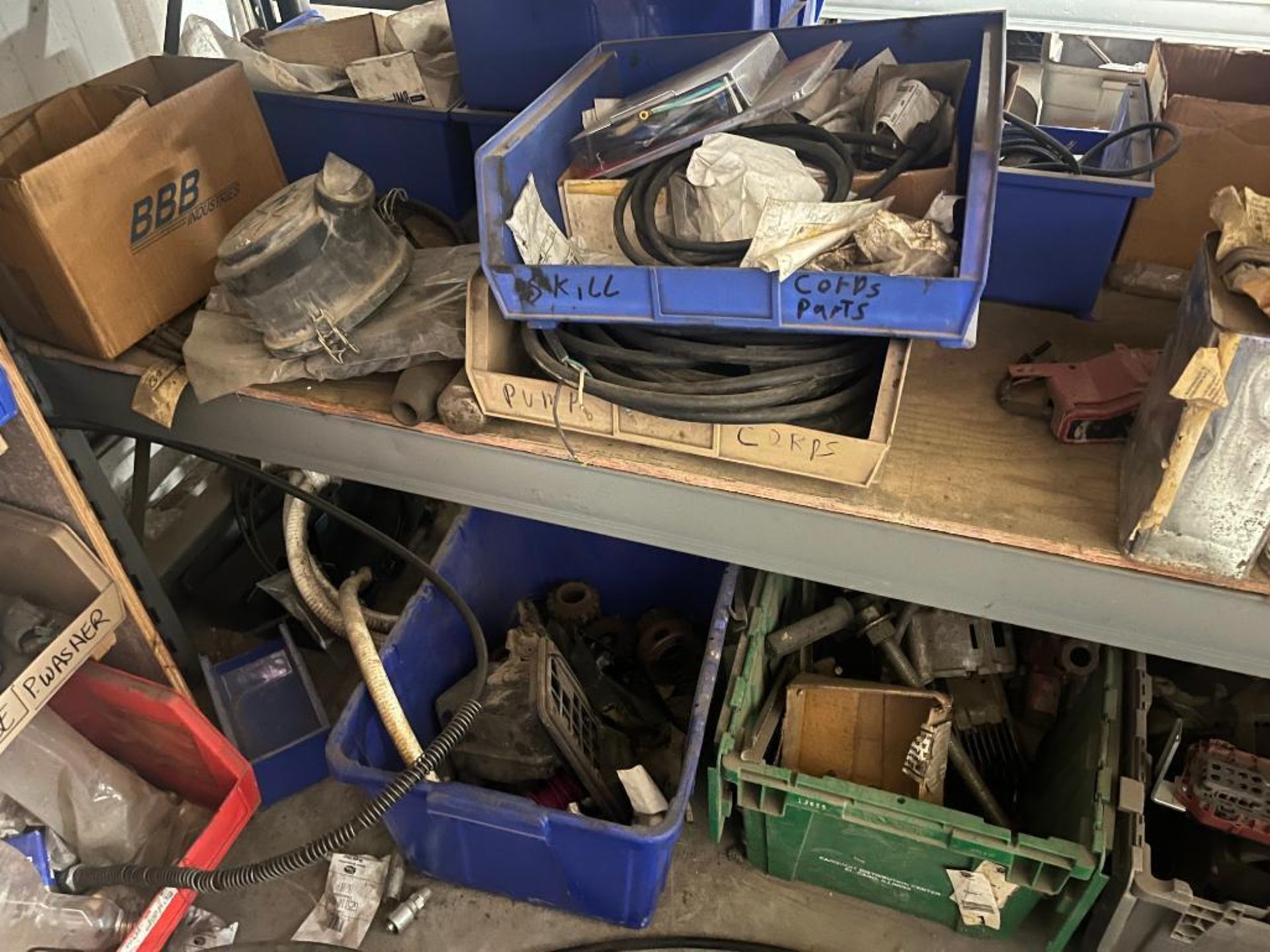 Lot: Racks and Contents Containing Misc. MRO & Pieces - Image 21 of 86