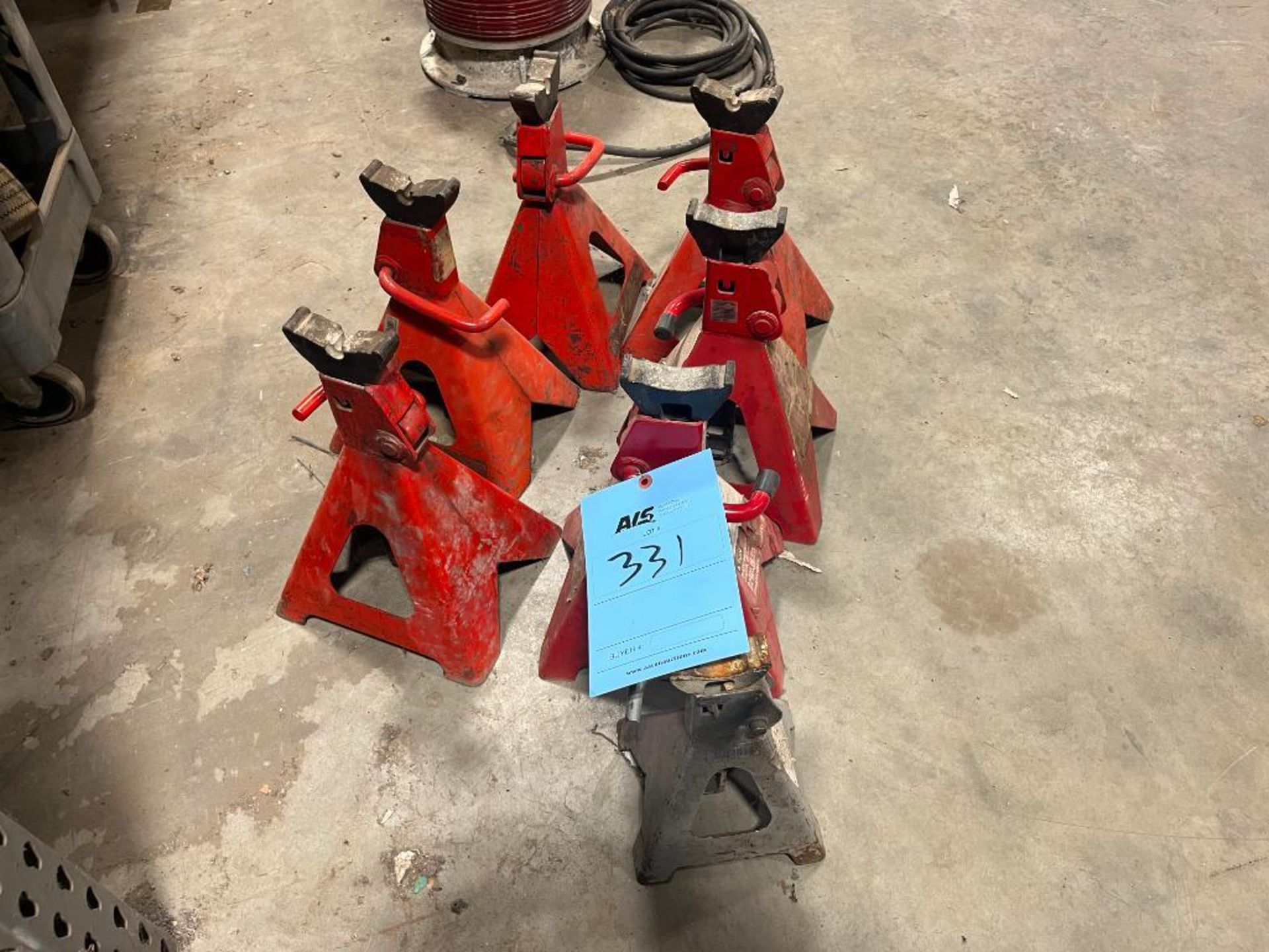 Lot (7): Jack Stands, (6) 6-Ton & (1) 3-Ton - Image 2 of 2