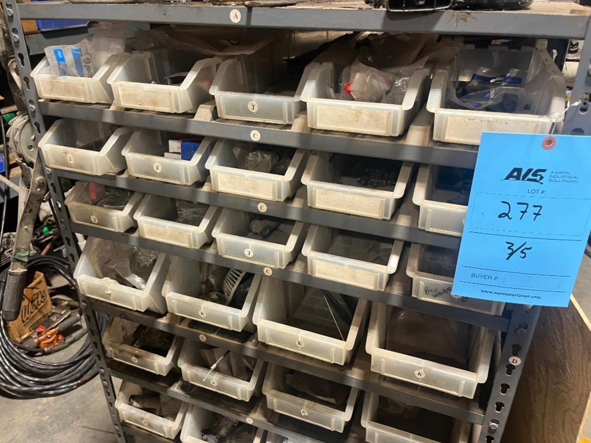 Lot: Racks and Contents Containing Misc. MRO & Pieces - Image 32 of 86