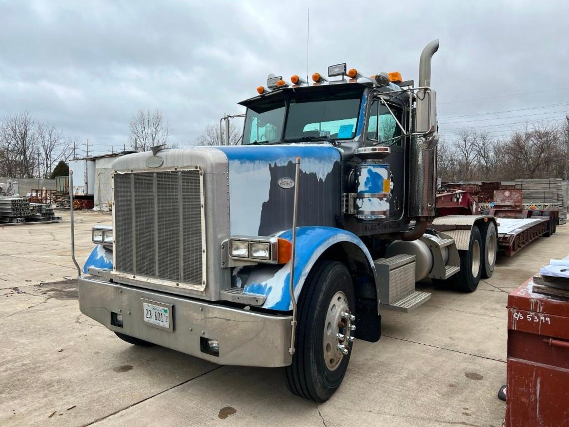 1998 Peterbilt Truck Tractor Model 378, VIN 1XPFDB9X5WN446004, 133,391 Miles Indicated, Day Cab, Wit - Image 3 of 15