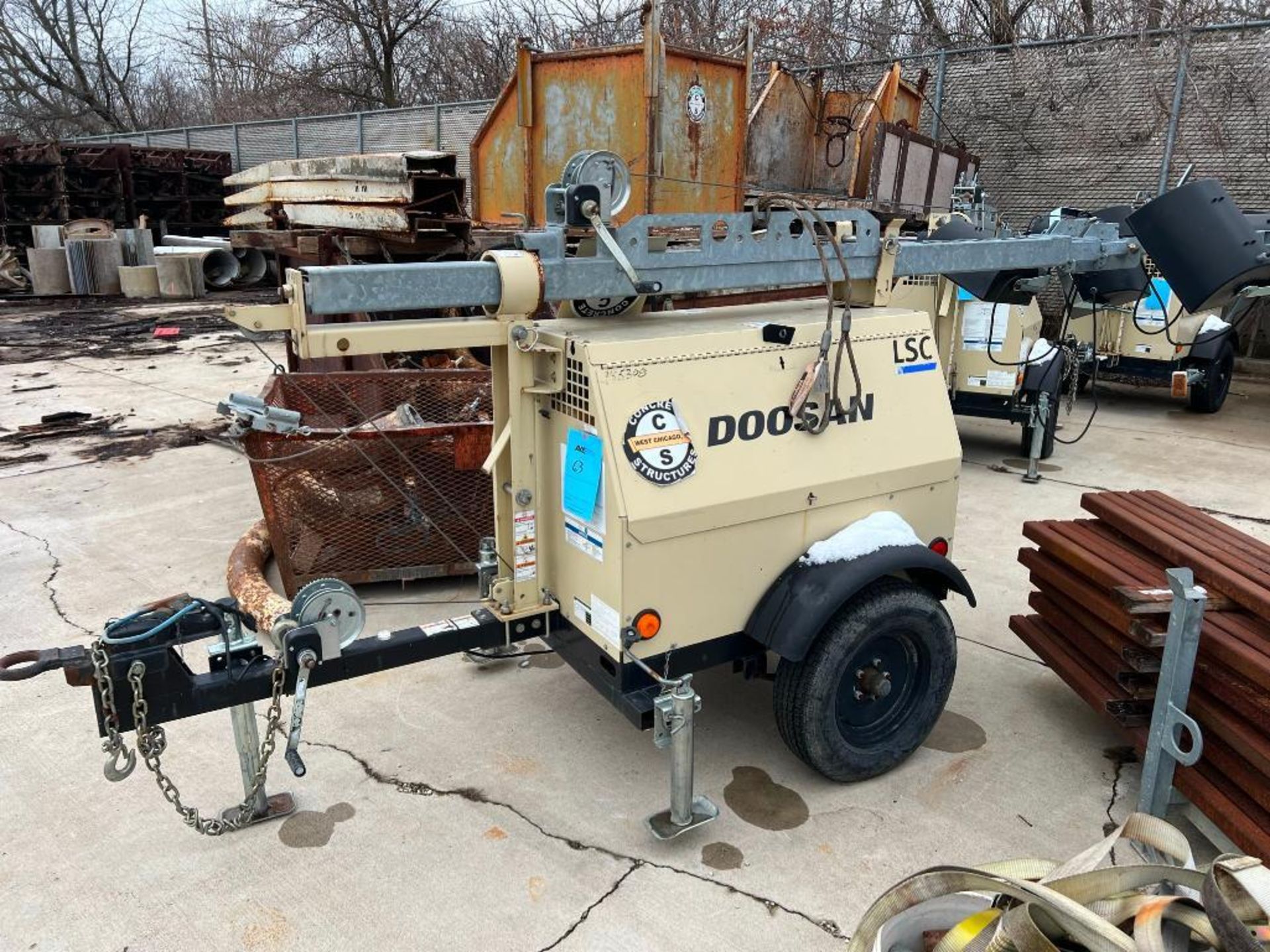 Doosan Diesel Powered Portable Light Tower Model LSC