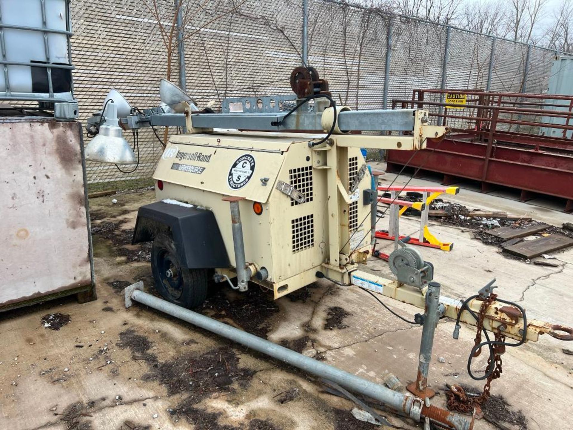 Ingersoll Rand Trailer Mounted Light Tower Model LightSource (2005) - Image 11 of 20