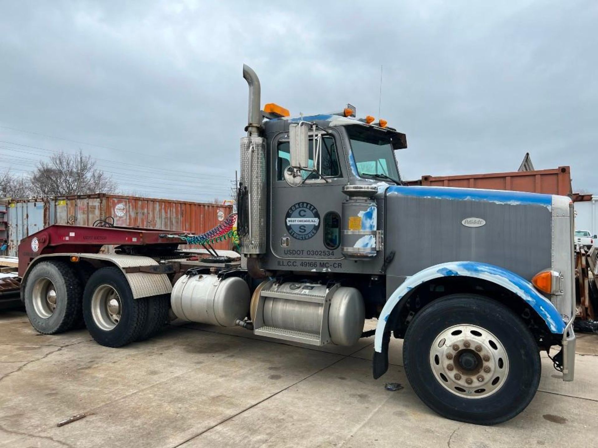 1998 Peterbilt Truck Tractor Model 378, VIN 1XPFDB9X5WN446004, 133,391 Miles Indicated, Day Cab, Wit - Image 8 of 15