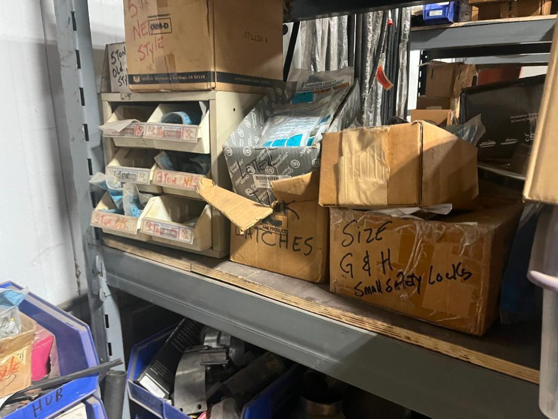 Lot: Racks and Contents Containing Misc. MRO & Pieces - Image 48 of 86