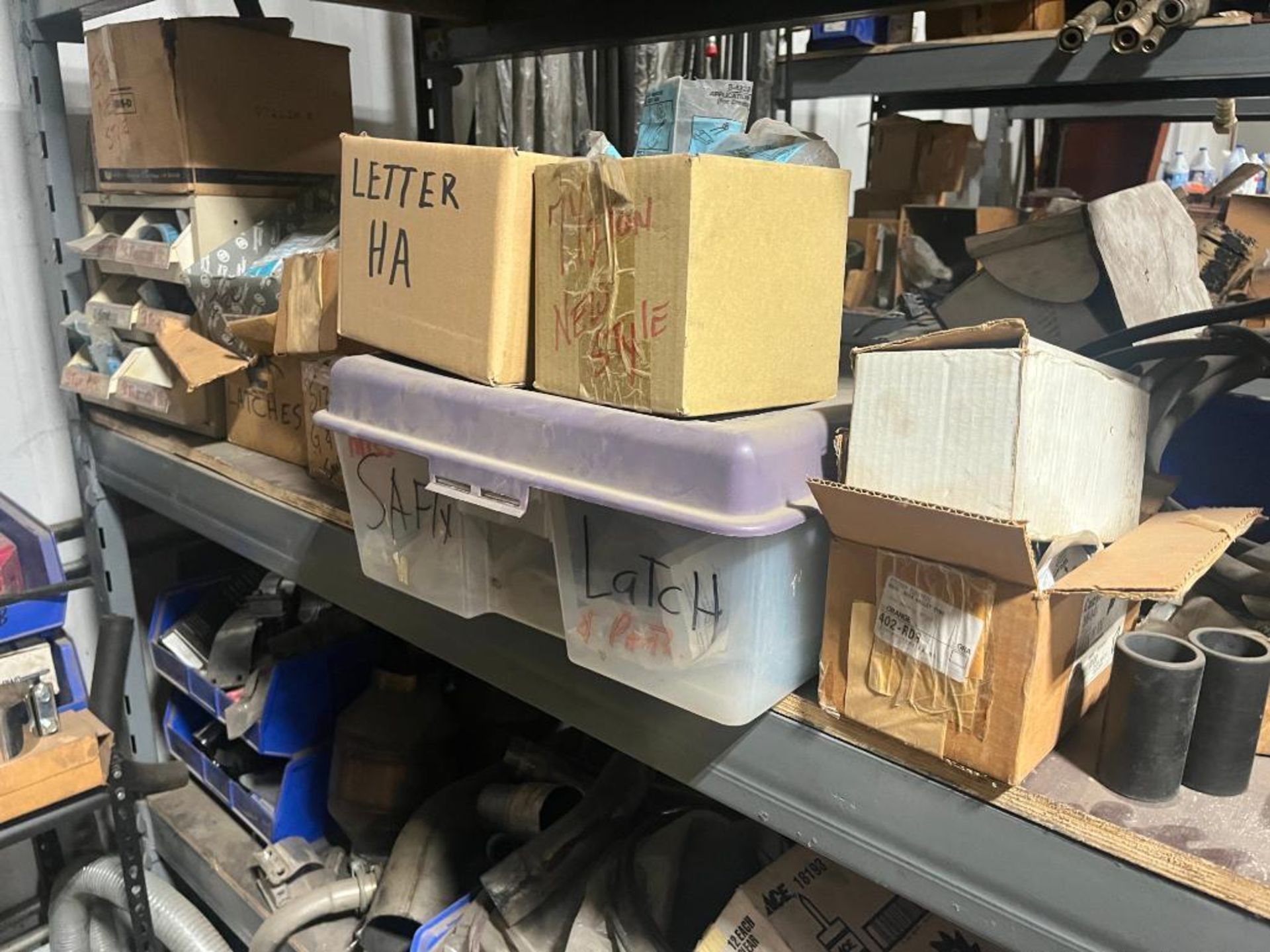 Lot: Racks and Contents Containing Misc. MRO & Pieces - Image 47 of 86