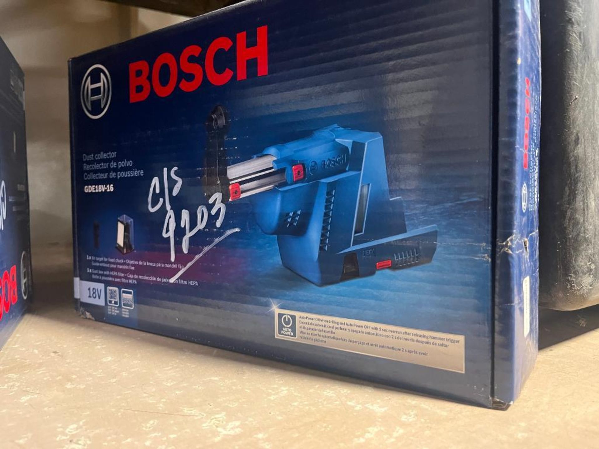 LOT: File Cabinets, Safety Supplies, Bosch Dust Collectors, misc. MRO. - Image 15 of 19