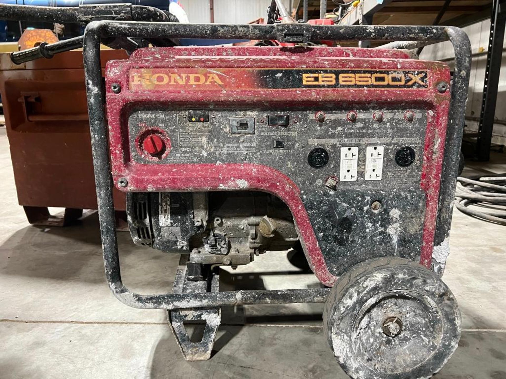 Honda Portable Generator, EB6500X. Needs Service. - Image 3 of 5