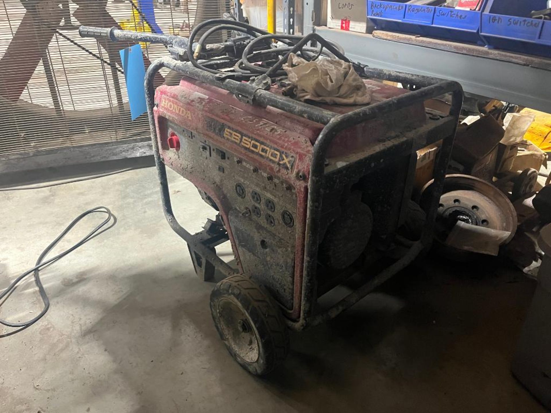 LOT: Assorted Chain Hoists and Honda Generator - Image 7 of 11