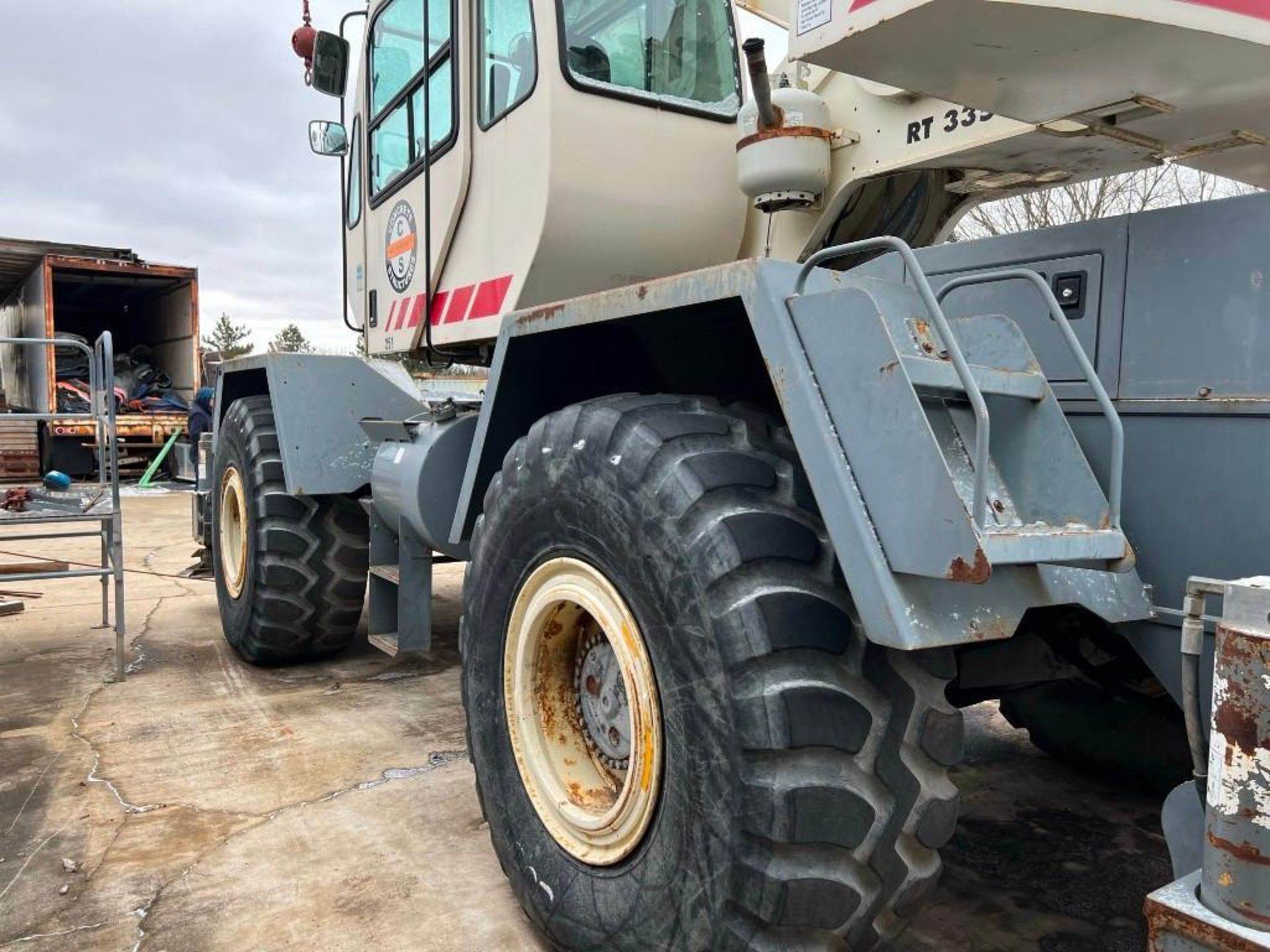 Terex 35-Ton Rough Terrain Crane Model RT335, S/N 13099 (2002), 30' - 94' Boom. - Image 12 of 31