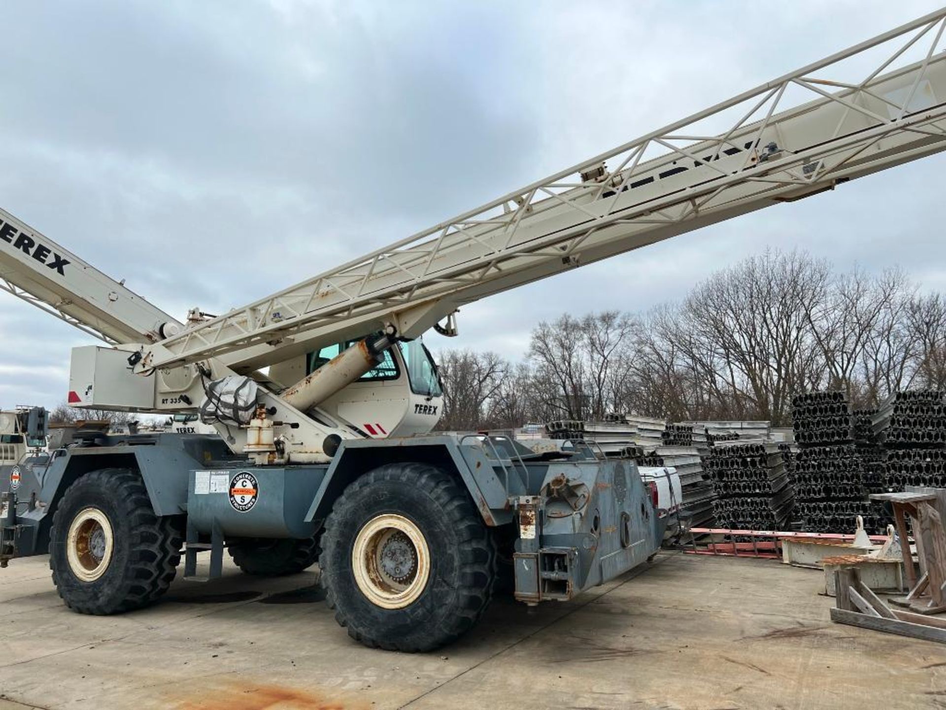 Terex 35-Ton Rough Terrain Crane Model RT335, S/N 13099 (2002), 30' - 94' Boom. - Image 23 of 31