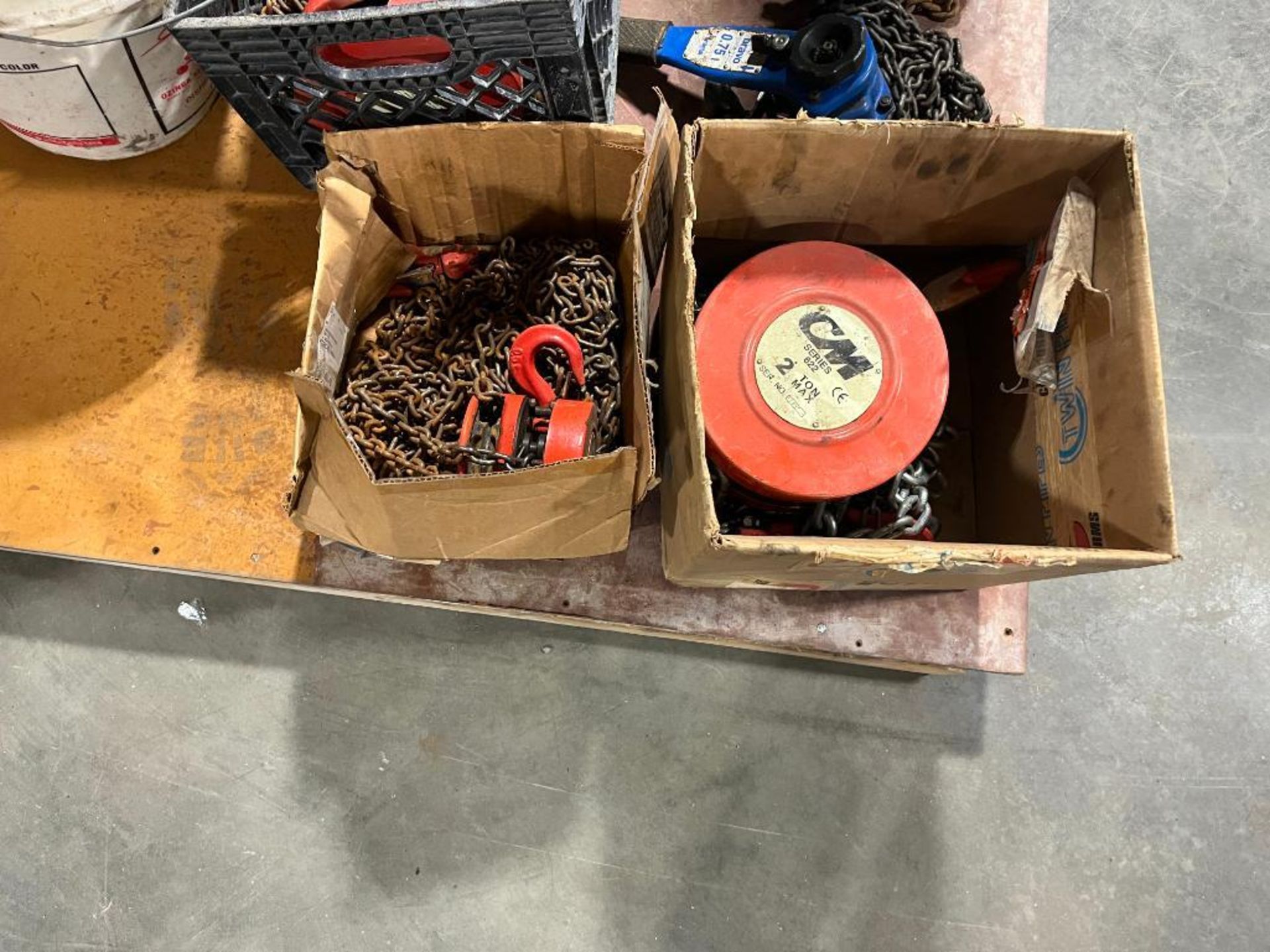 LOT: Assorted Chain Hoists and Honda Generator - Image 6 of 11