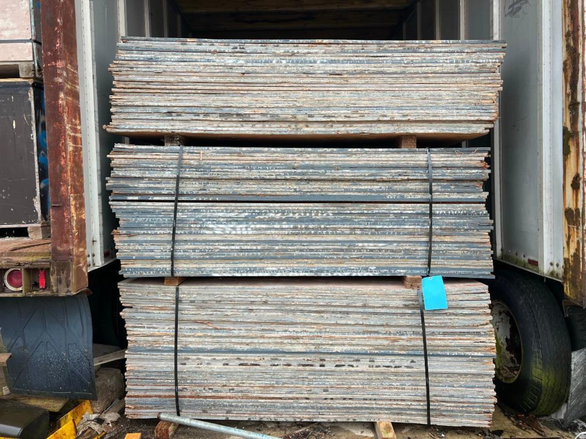 LOT: Assorted Pallets of Wood and Wood Sheet