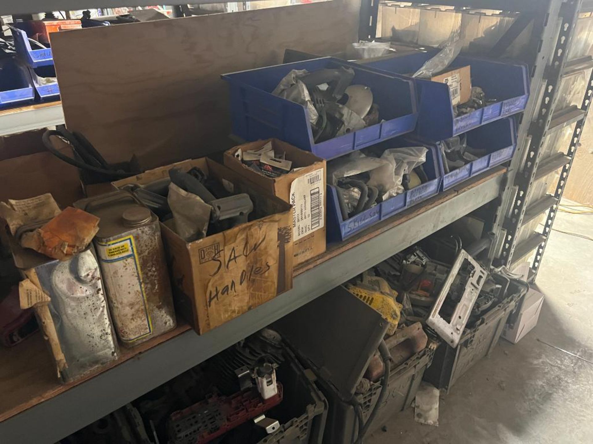 Lot: Racks and Contents Containing Misc. MRO & Pieces - Image 22 of 86