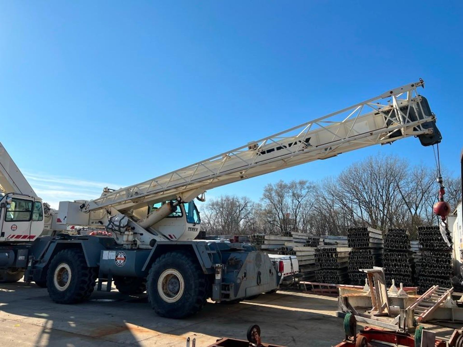 Terex 35-Ton Rough Terrain Crane Model RT335, S/N 13099 (2002), 30' - 94' Boom. - Image 25 of 31