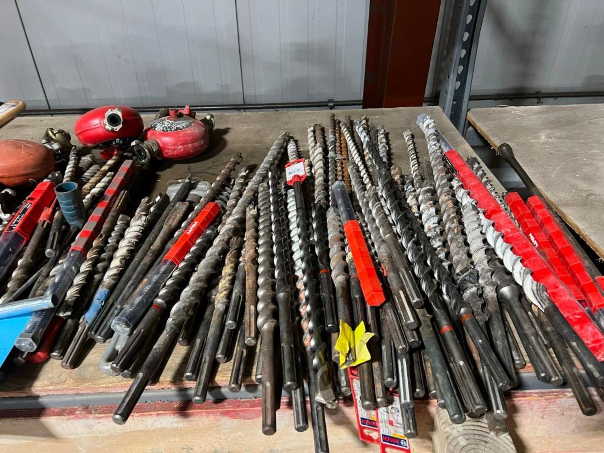 LOT Including: Jackhammer, vibrators, assorted drill bits, and misc. MRO - Image 2 of 3