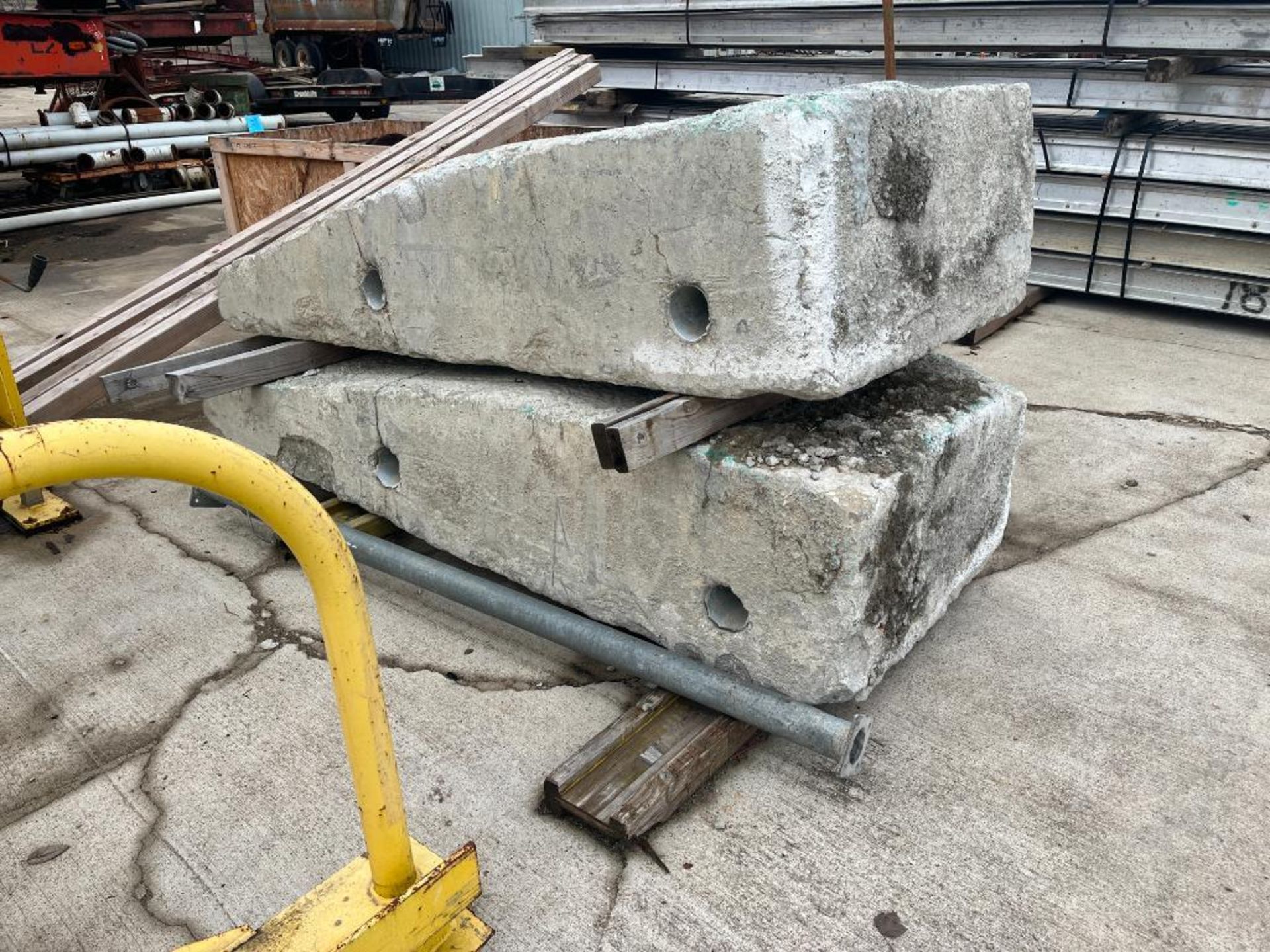 Lot: Assorted Concrete Counter Weights - Image 3 of 4
