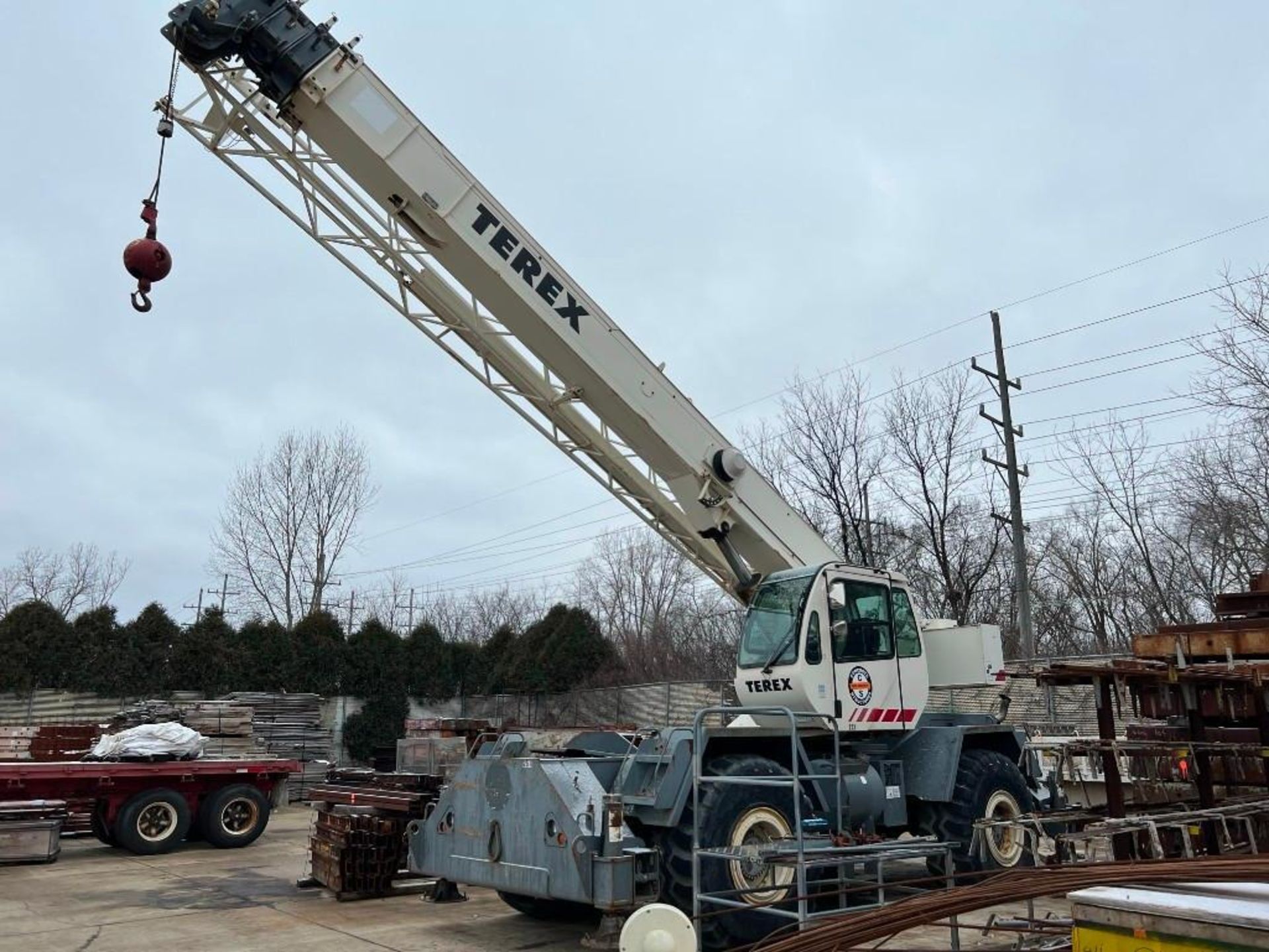 Terex 35-Ton Rough Terrain Crane Model RT335, S/N 13099 (2002), 30' - 94' Boom.