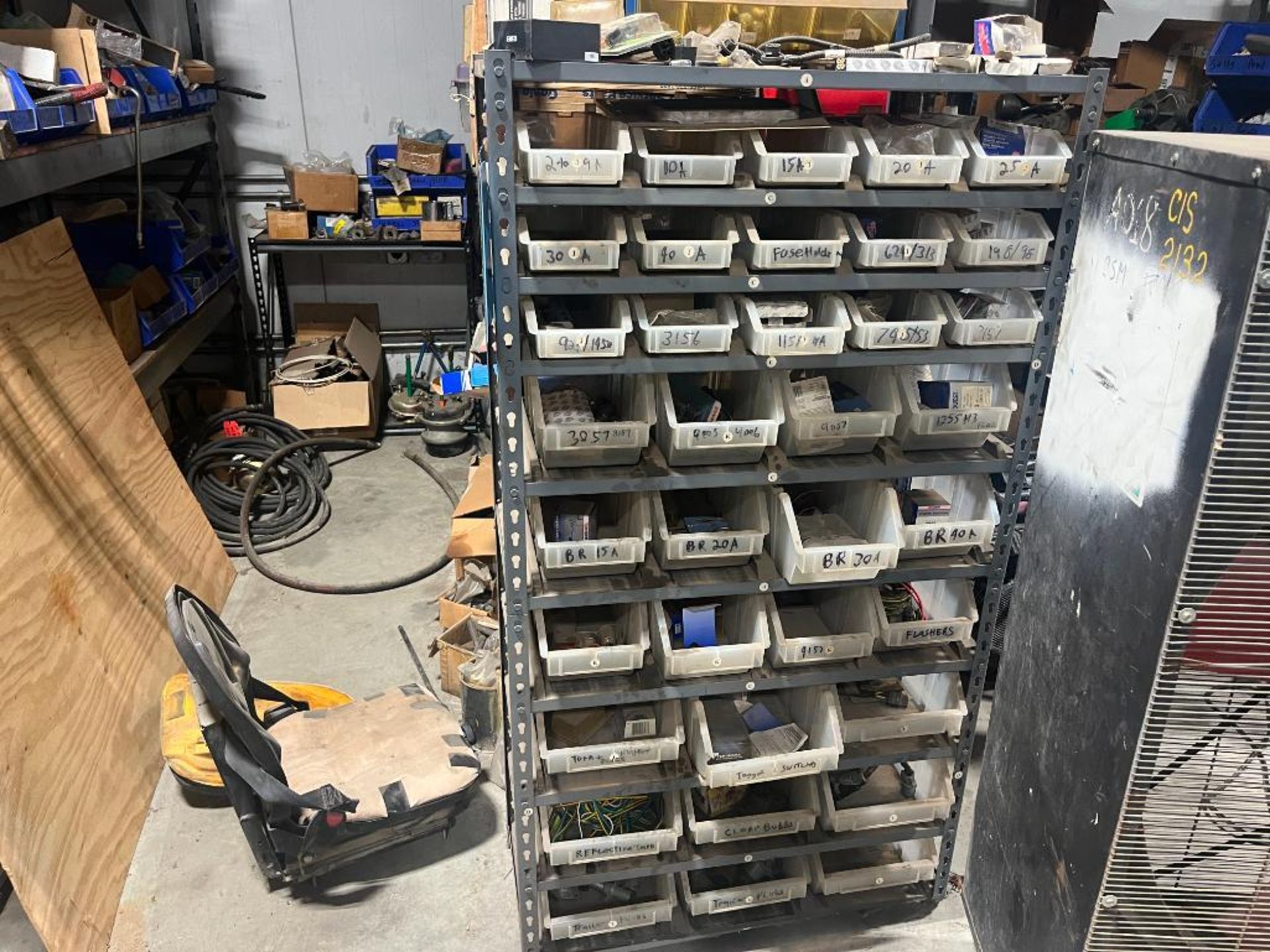 Lot: Racks and Contents Containing Misc. MRO & Pieces - Image 51 of 86