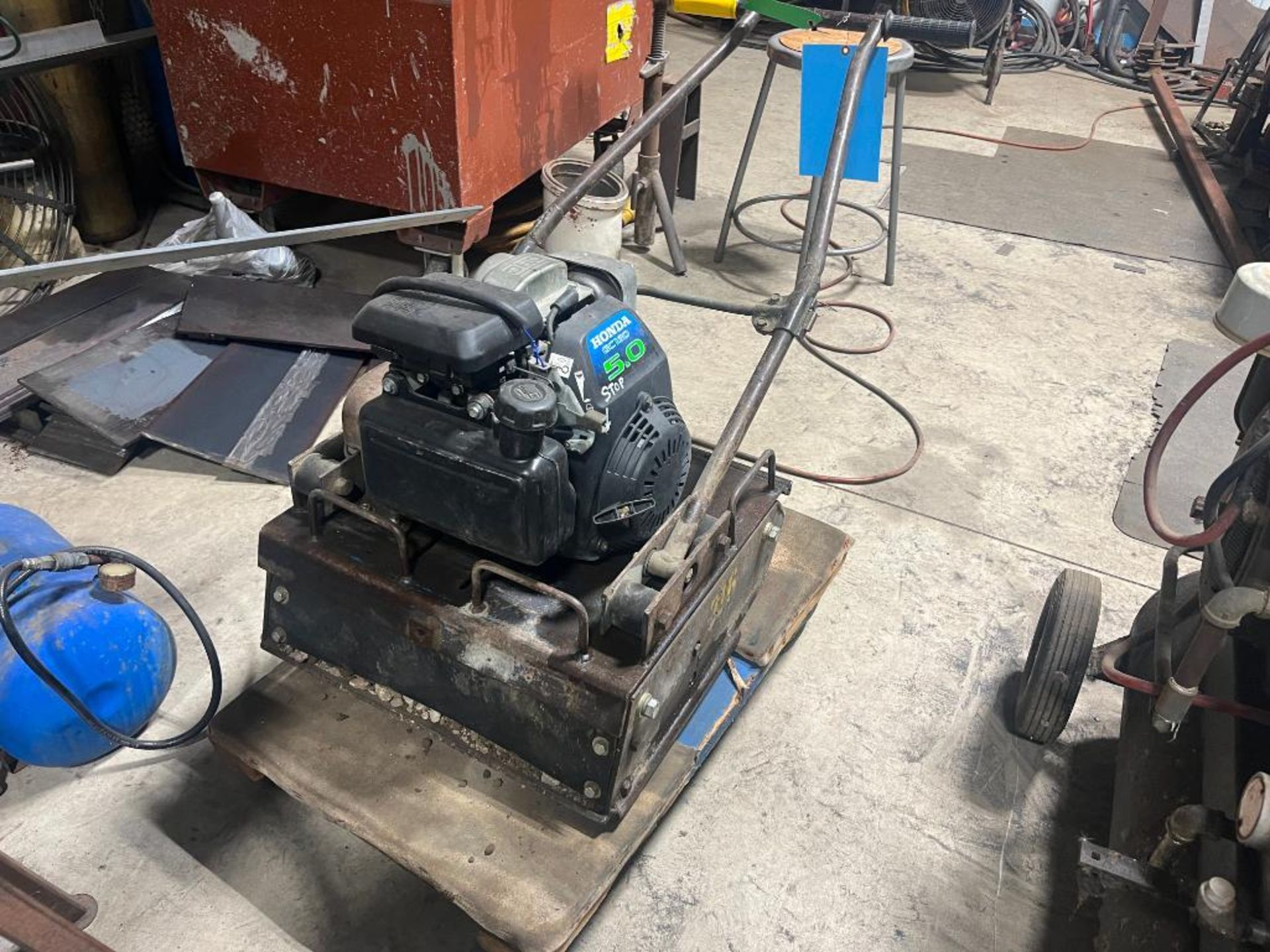 Plate Compactor with Honda GC160 motor