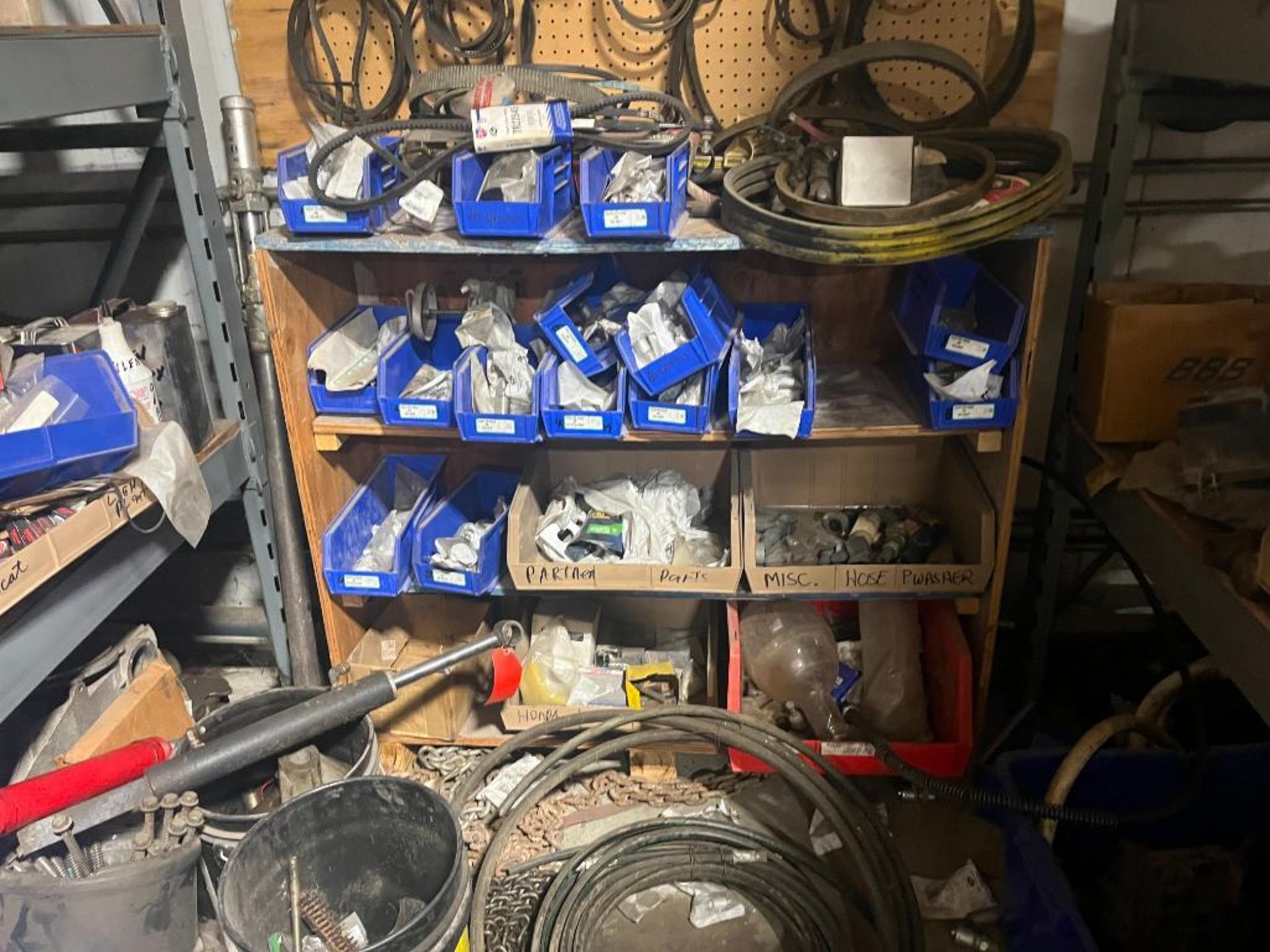 Lot: Racks and Contents Containing Misc. MRO & Pieces - Image 18 of 86