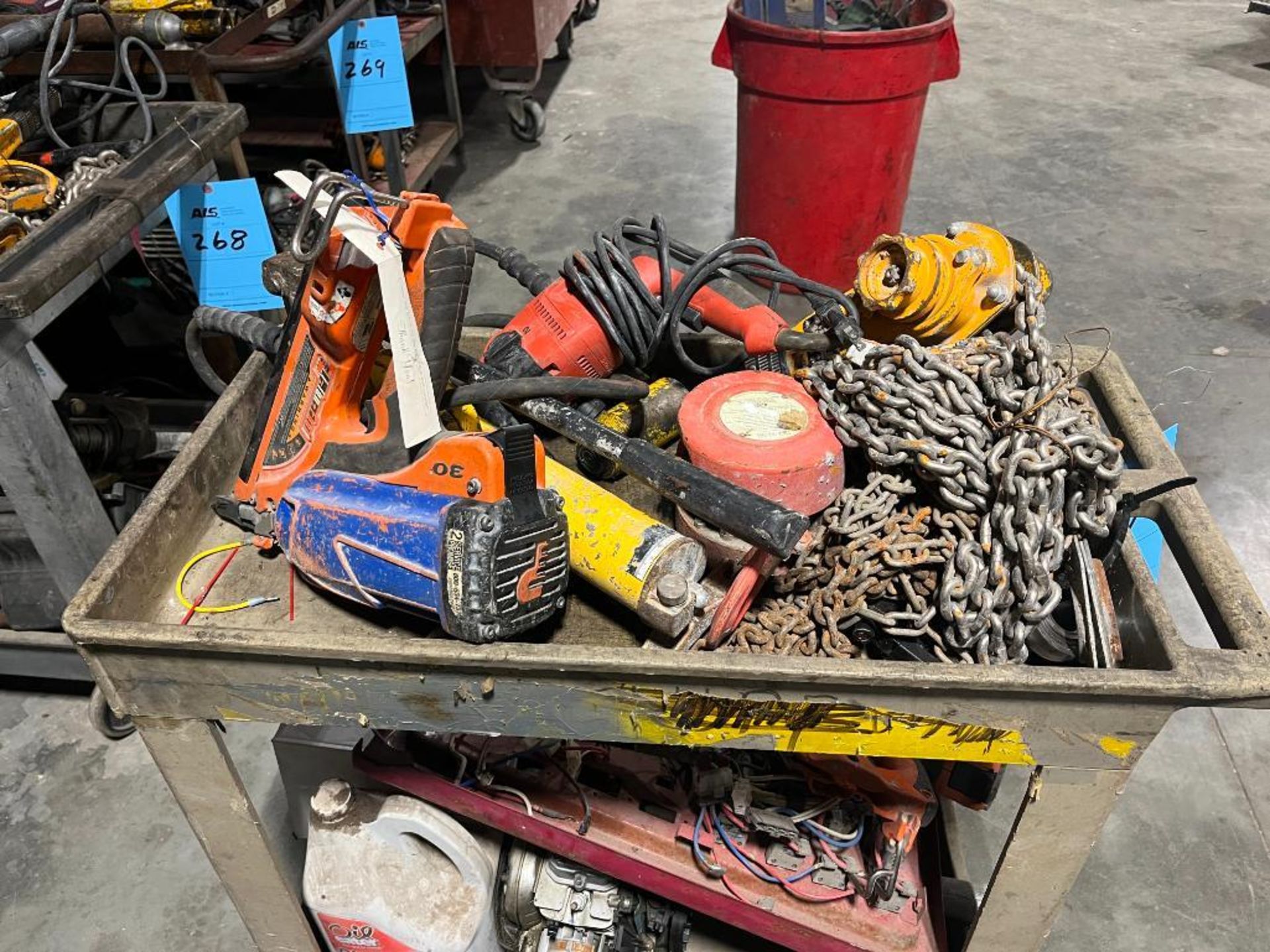 Push Cart containing assorted tools - Image 3 of 5