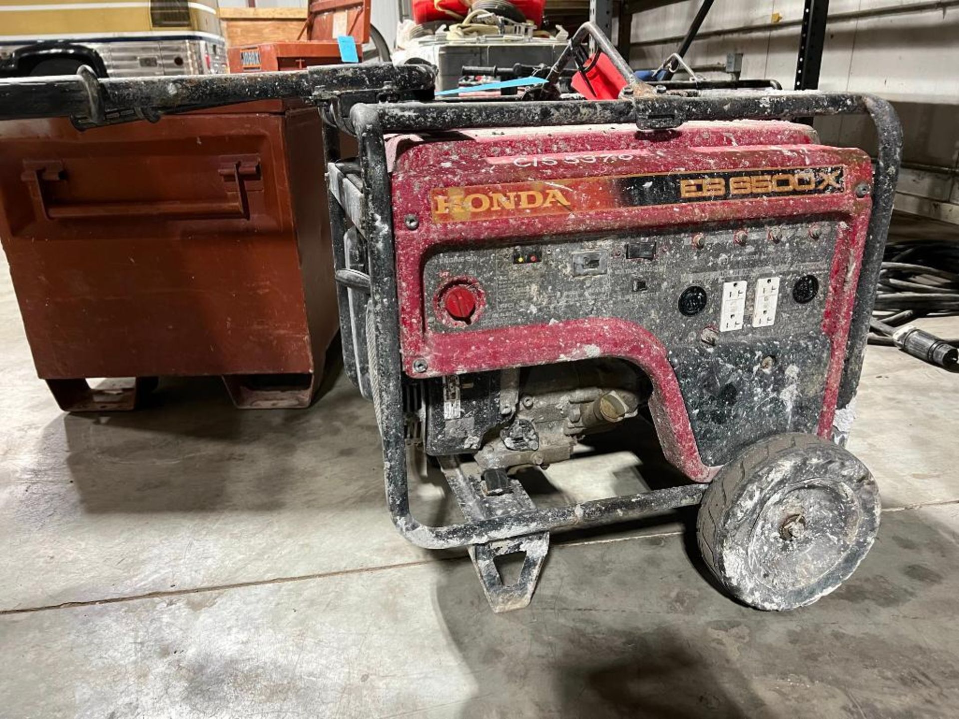 Honda Portable Generator, EB6500X. Needs Service. - Image 2 of 5