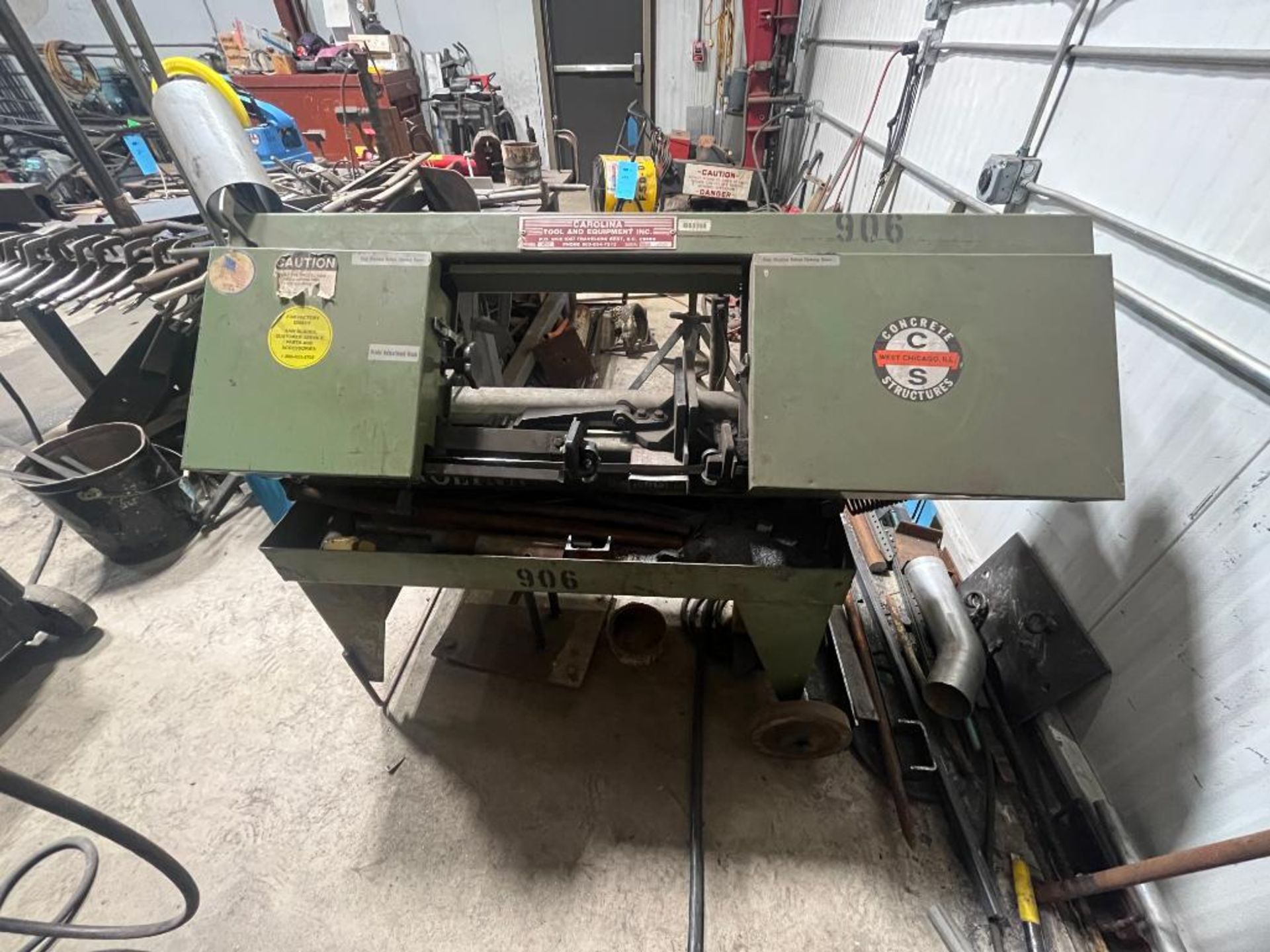 Carolina Tool and Equipment Inc. Band Saw, Model HD10, Serial #58042 - Image 2 of 5