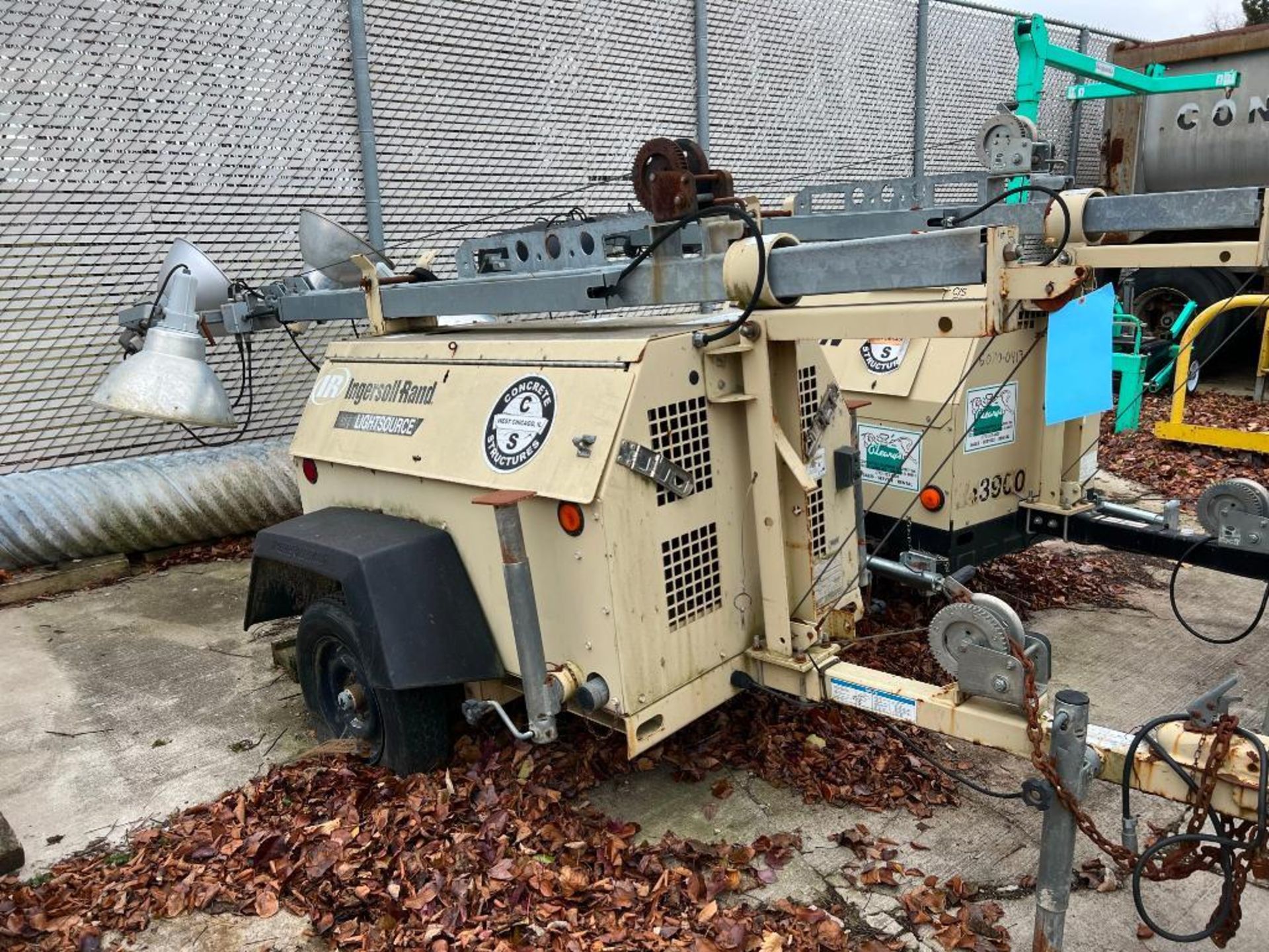 Ingersoll Rand Trailer Mounted Light Tower Model LightSource (2005)