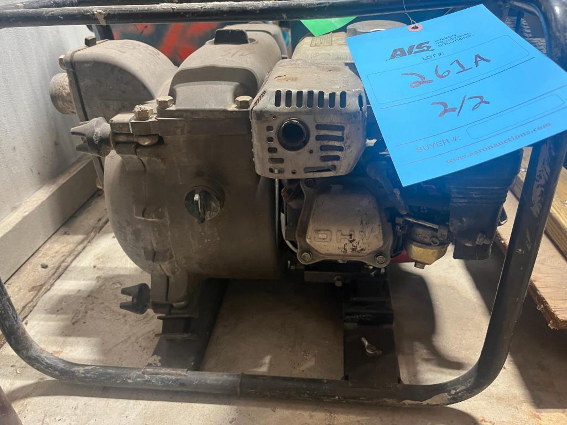 LOT: (2) Honda Trash Pump WT20X - Image 7 of 7