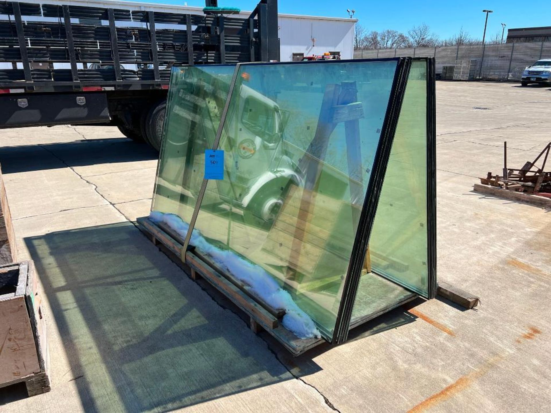 LOT: 56" x 104" Thermal Pane Windows.