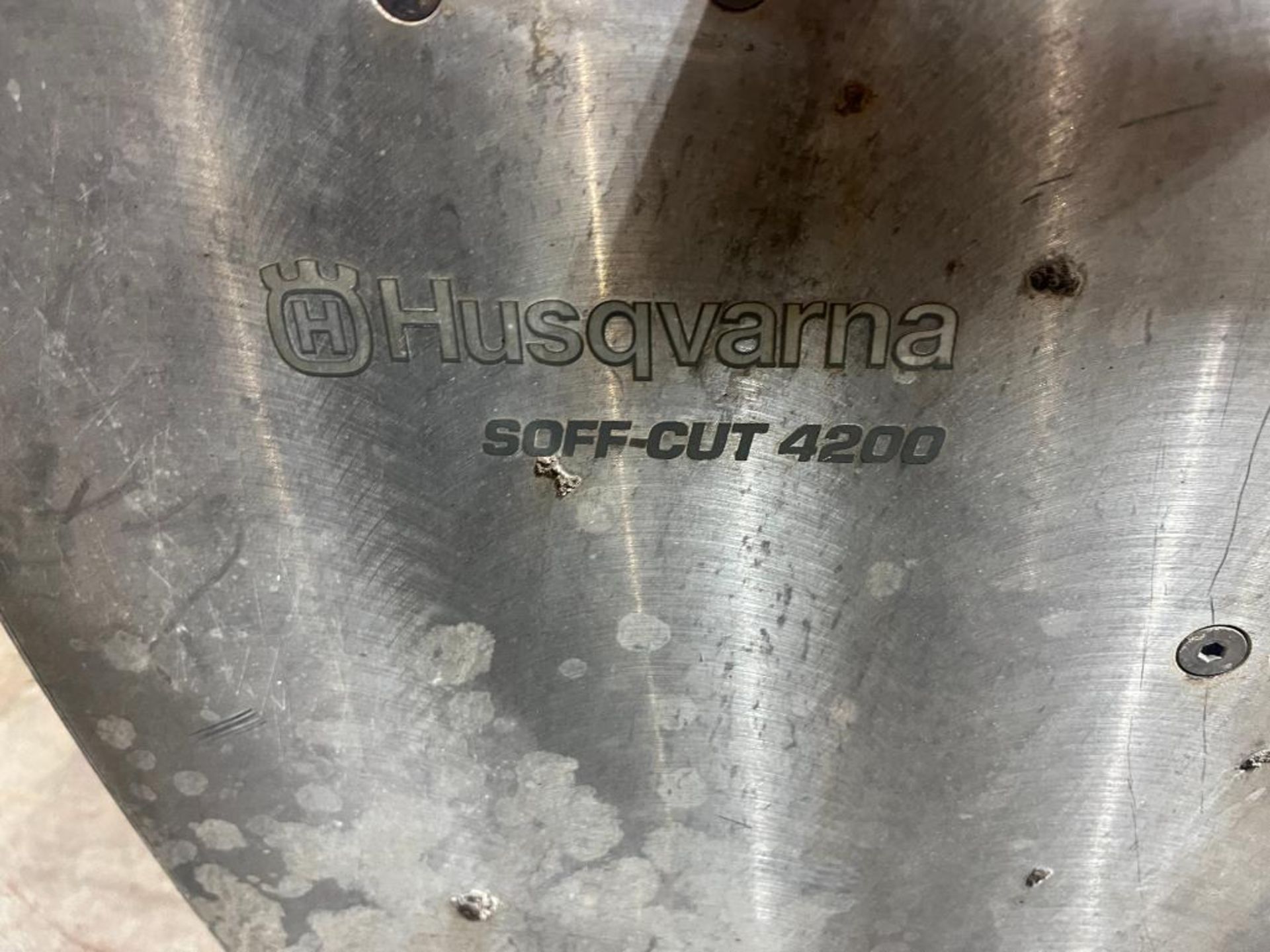 Husqvarna Soff-Cut 4200 Concrete Saw (Delayed Removal) - Image 4 of 4