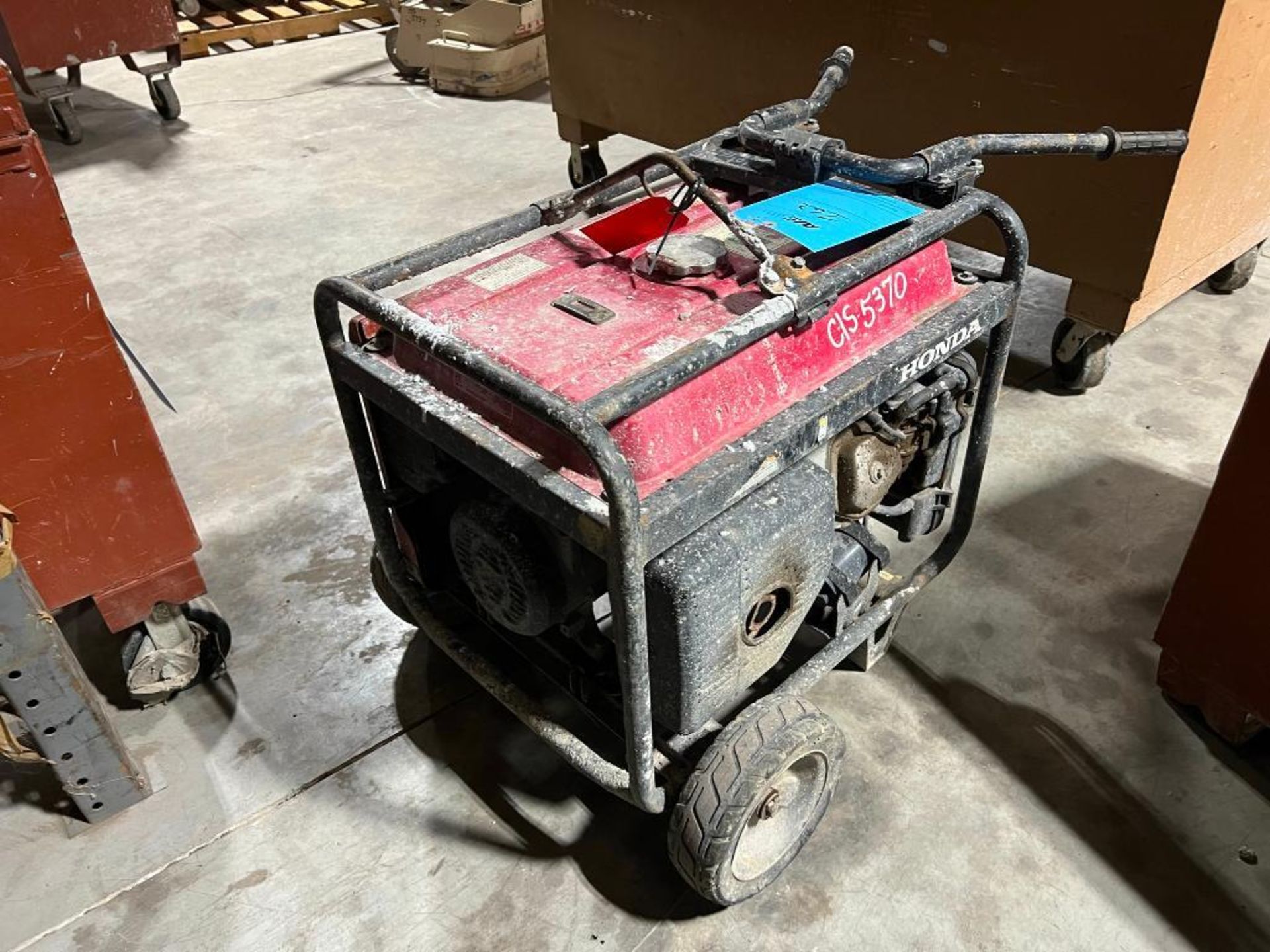 Honda Portable Generator, EB6500X. Needs Service. - Image 4 of 5