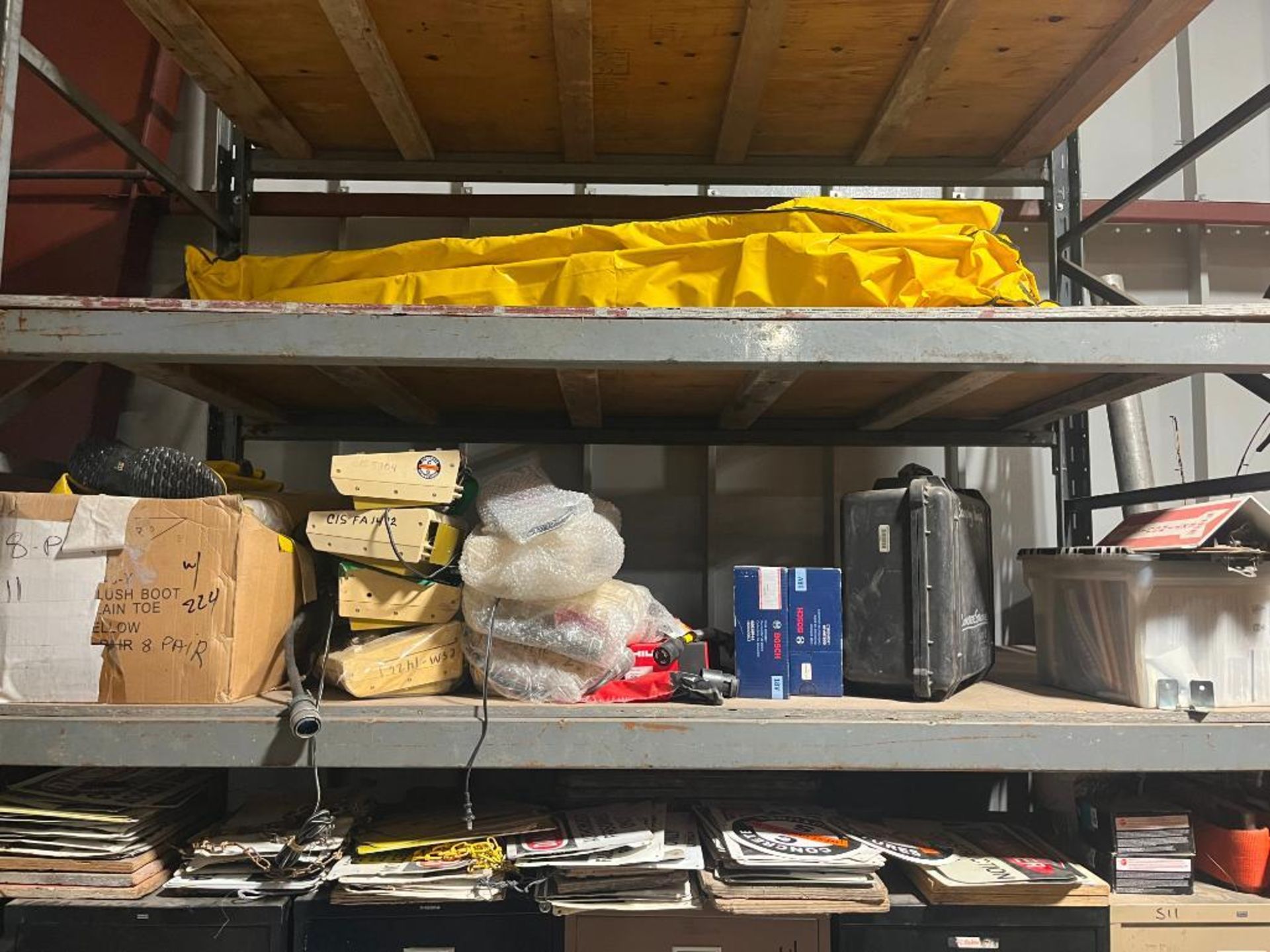 LOT: File Cabinets, Safety Supplies, Bosch Dust Collectors, misc. MRO. - Image 19 of 19