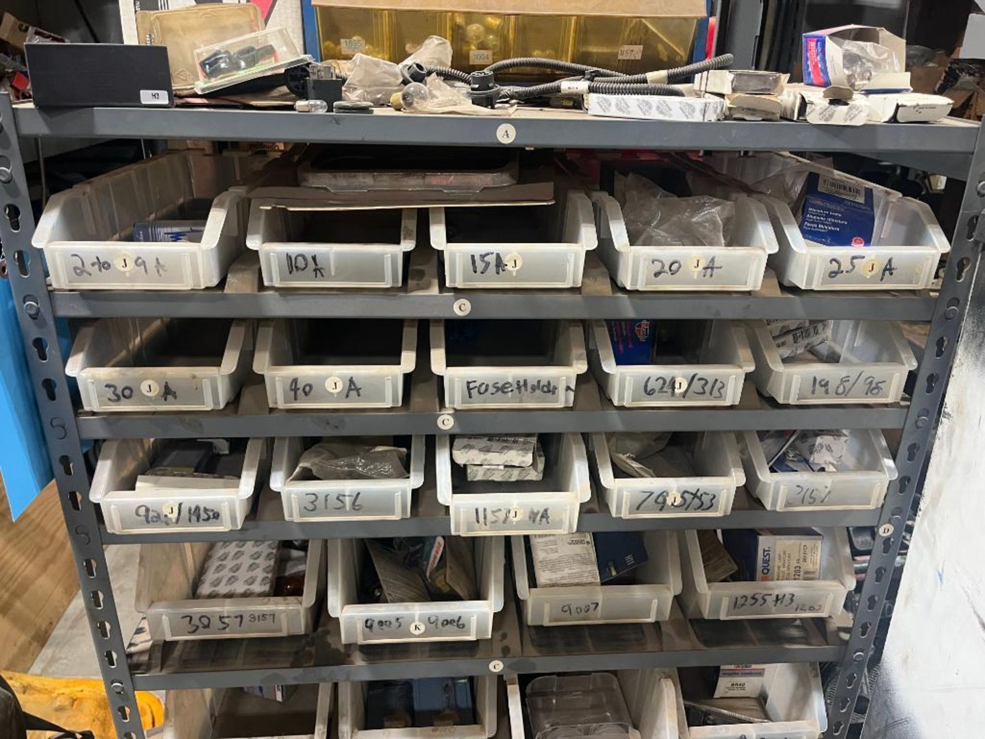 Lot: Racks and Contents Containing Misc. MRO & Pieces - Image 52 of 86