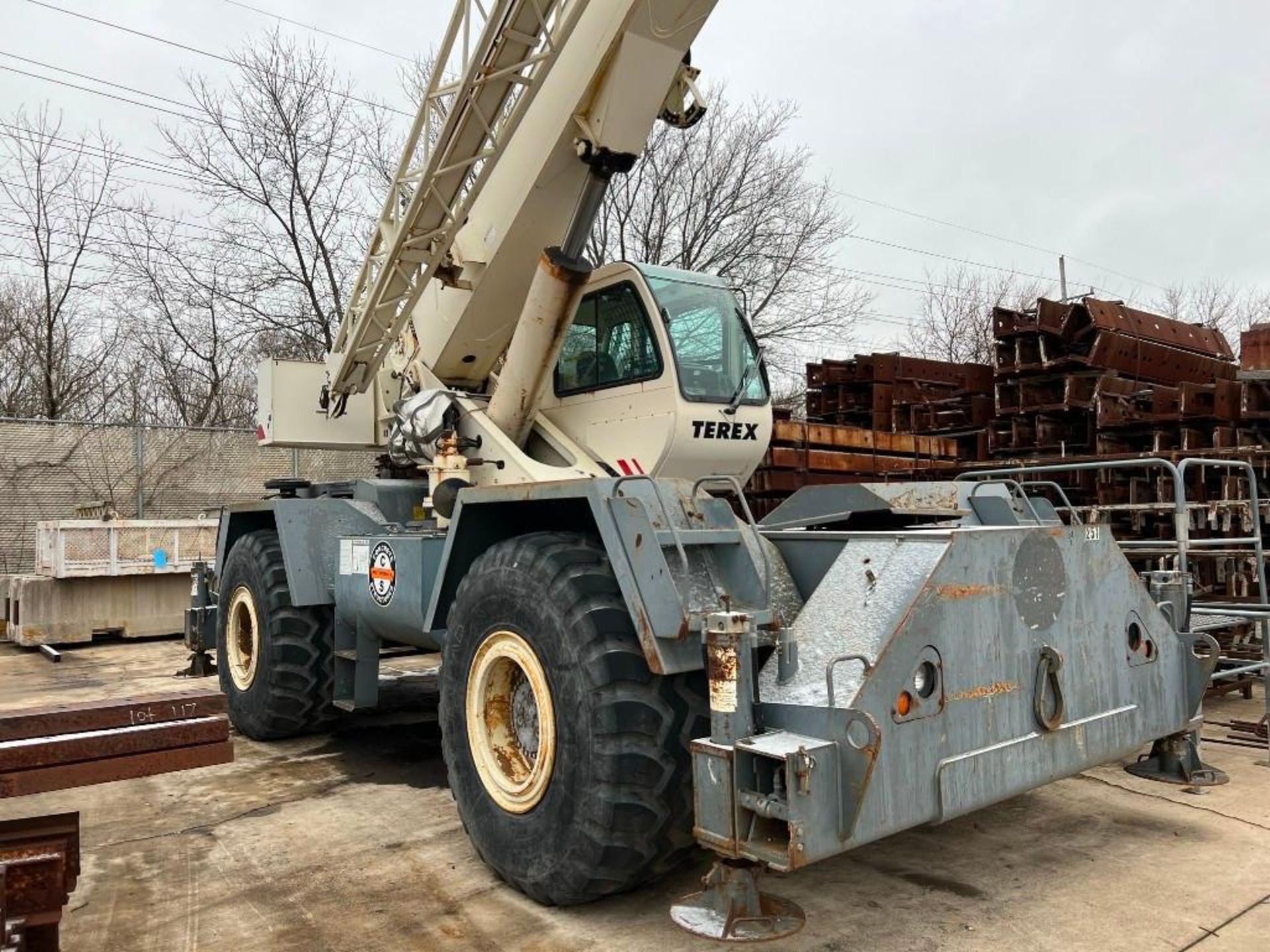 Terex 35-Ton Rough Terrain Crane Model RT335, S/N 13099 (2002), 30' - 94' Boom. - Image 7 of 31