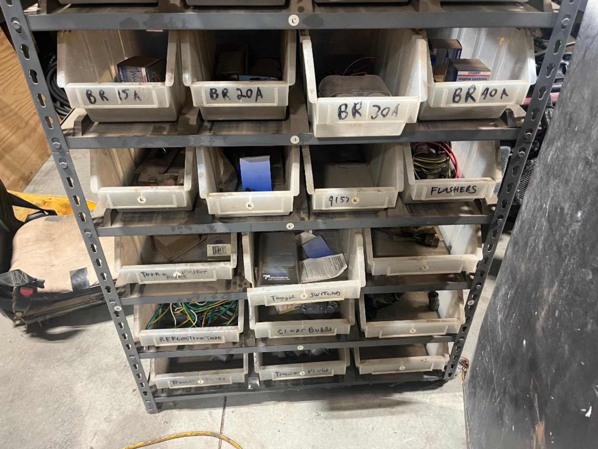 Lot: Racks and Contents Containing Misc. MRO & Pieces - Image 53 of 86