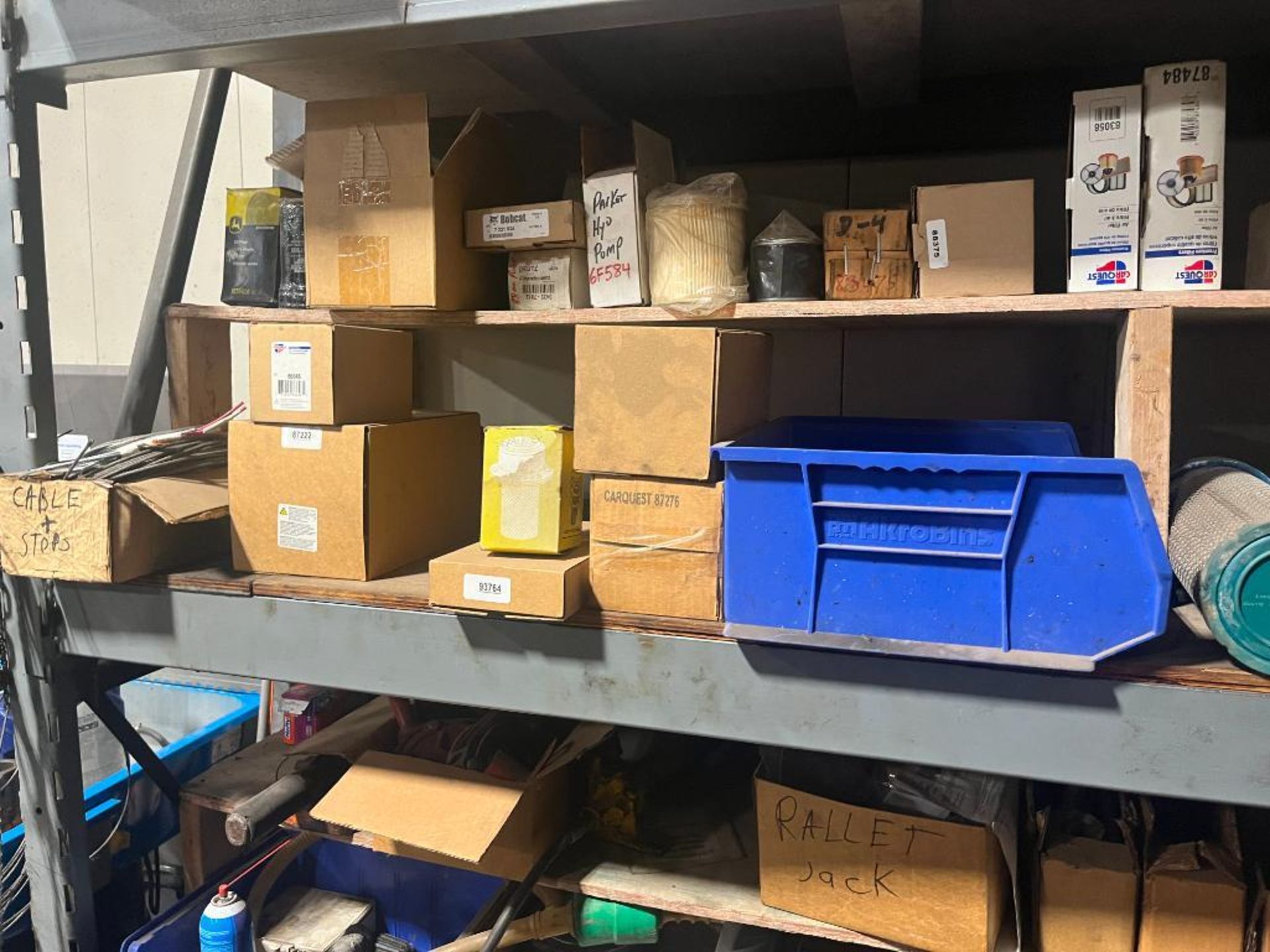 Lot: Racks and Contents Containing Misc. MRO & Pieces - Image 13 of 86