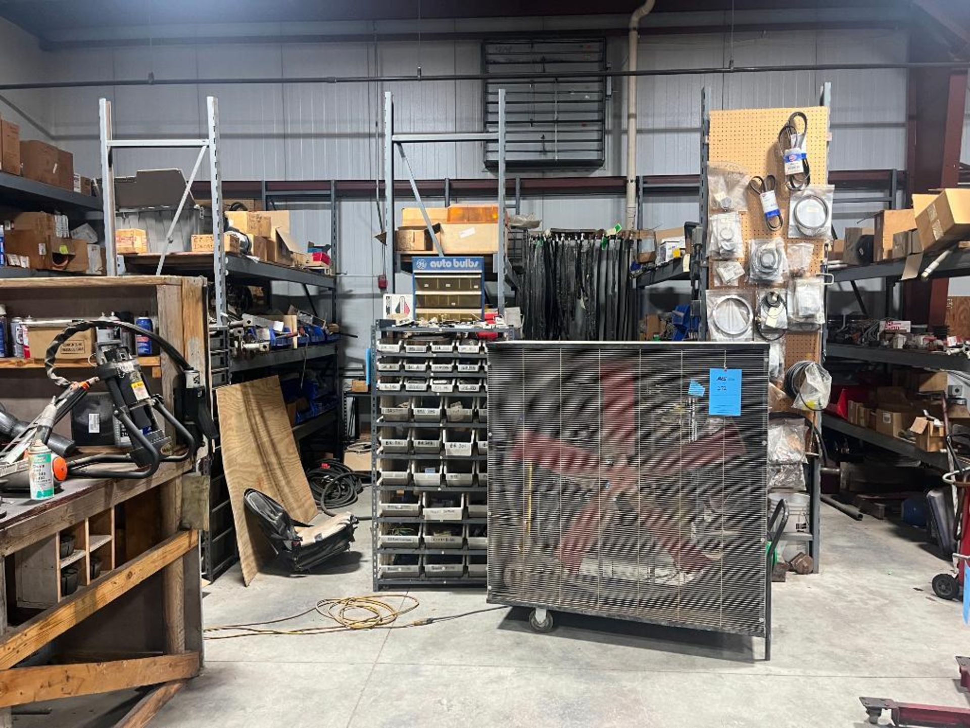 Lot: Racks and Contents Containing Misc. MRO & Pieces - Image 2 of 86
