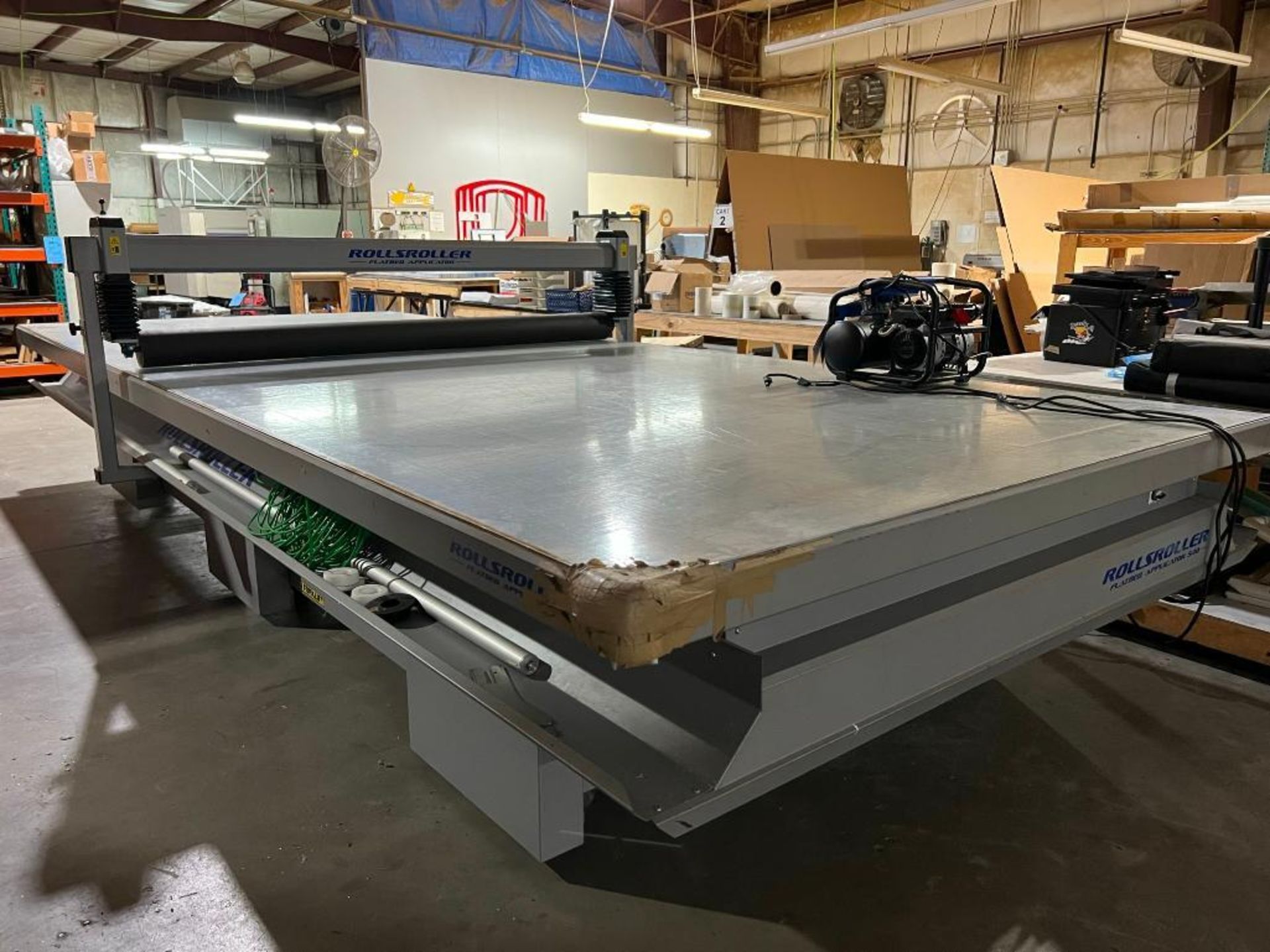 RollsRoller Flatbed Applicator Model Premium 540/220P, S/N 33624-1 (2015), 18' x 7' 3" Table, with K - Image 16 of 20