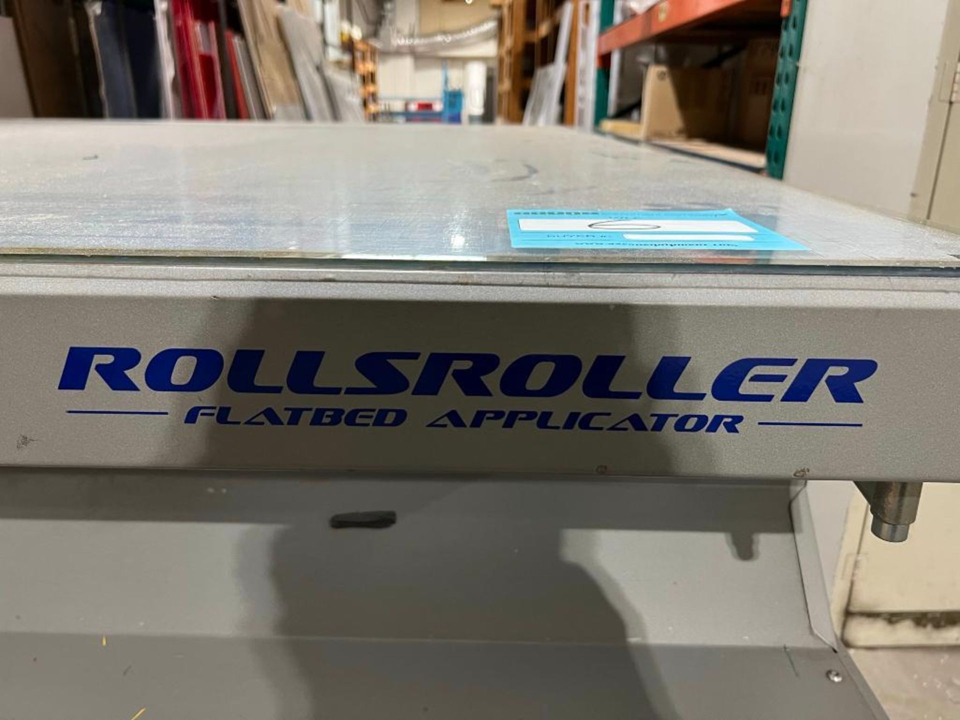 RollsRoller Flatbed Applicator Model Premium 540/220P, S/N 33624-1 (2015), 18' x 7' 3" Table, with K - Image 12 of 20