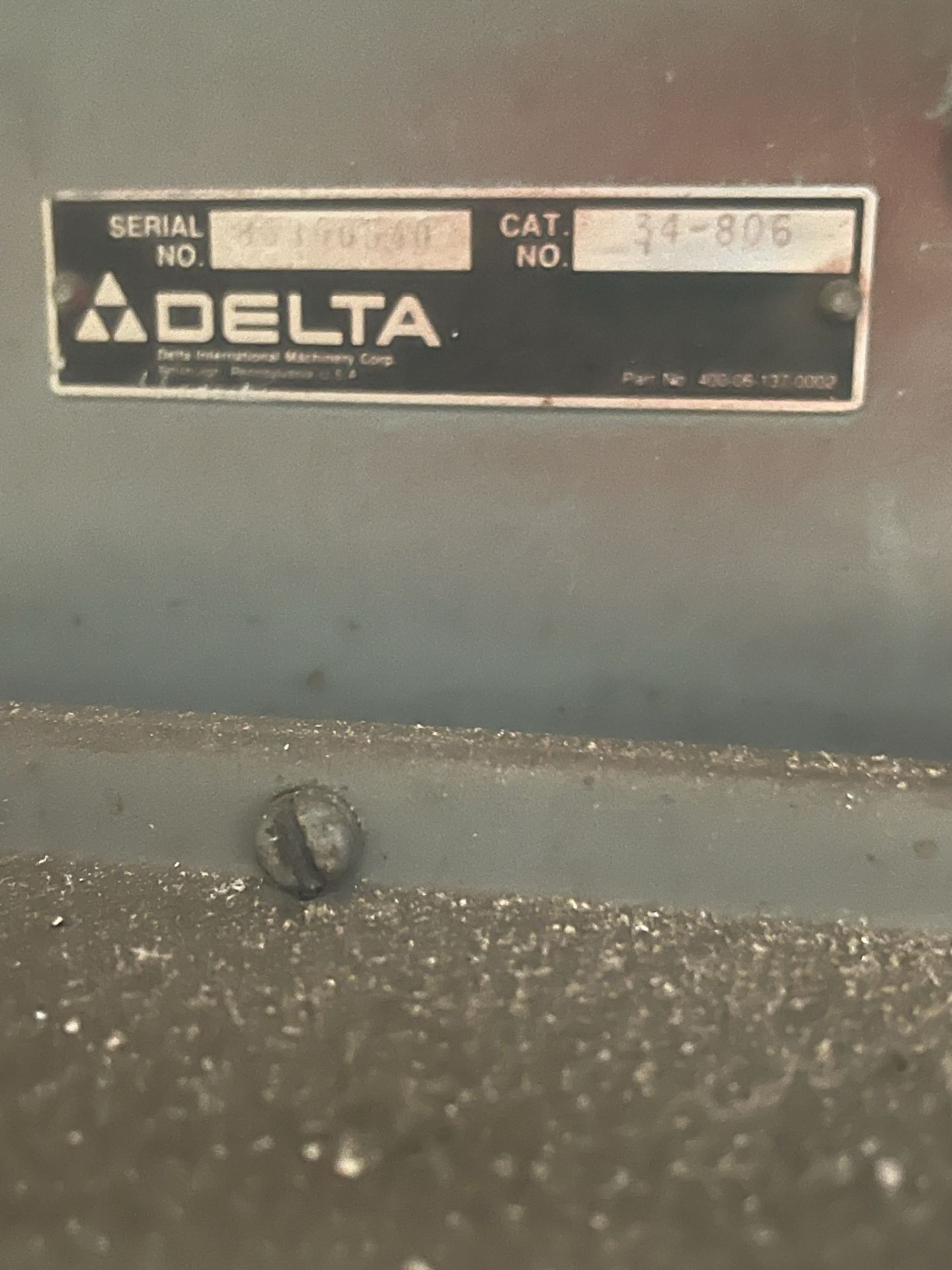 Delta Unisaw Table Saw, S/N 86B00540, 3 Phase Motor - Image 17 of 19