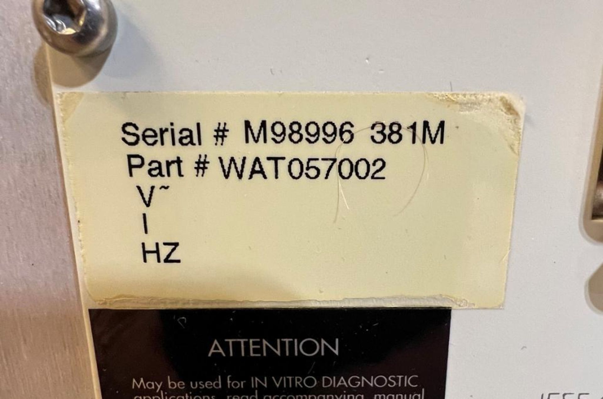 Lot Consisting Of: (1) Waters 2998 Photodiode Array Detector, Serial# D07998-055N, (1) Waters 2996 P - Image 11 of 16